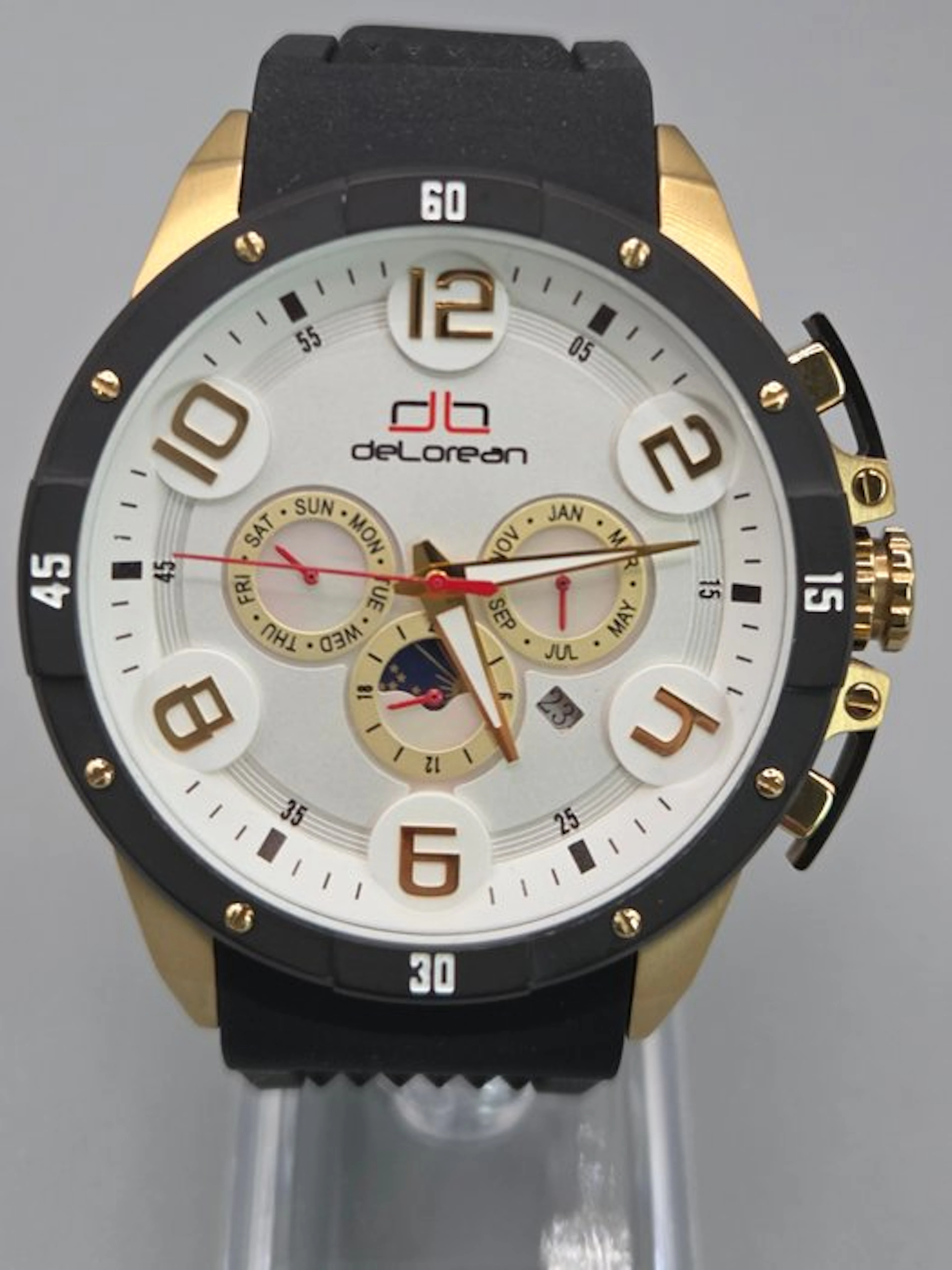 DeLorean Watch Uhr Full Calendar - Back to the Future...