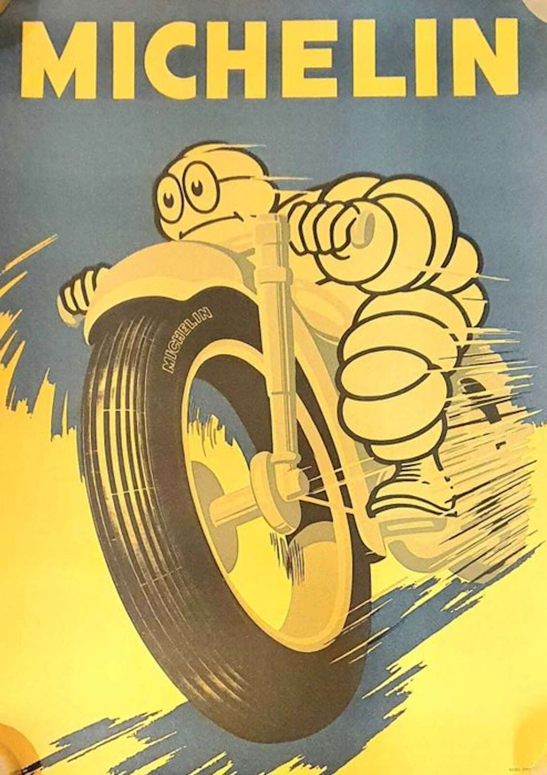 Anonymous - Michelin Pneumatici per Moto - Manifesto Anni '70