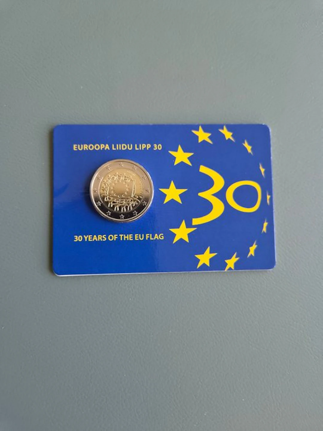 Estonia. 2 Euro 2015 "30 Ans Drapeau Européen" (No reserve price)