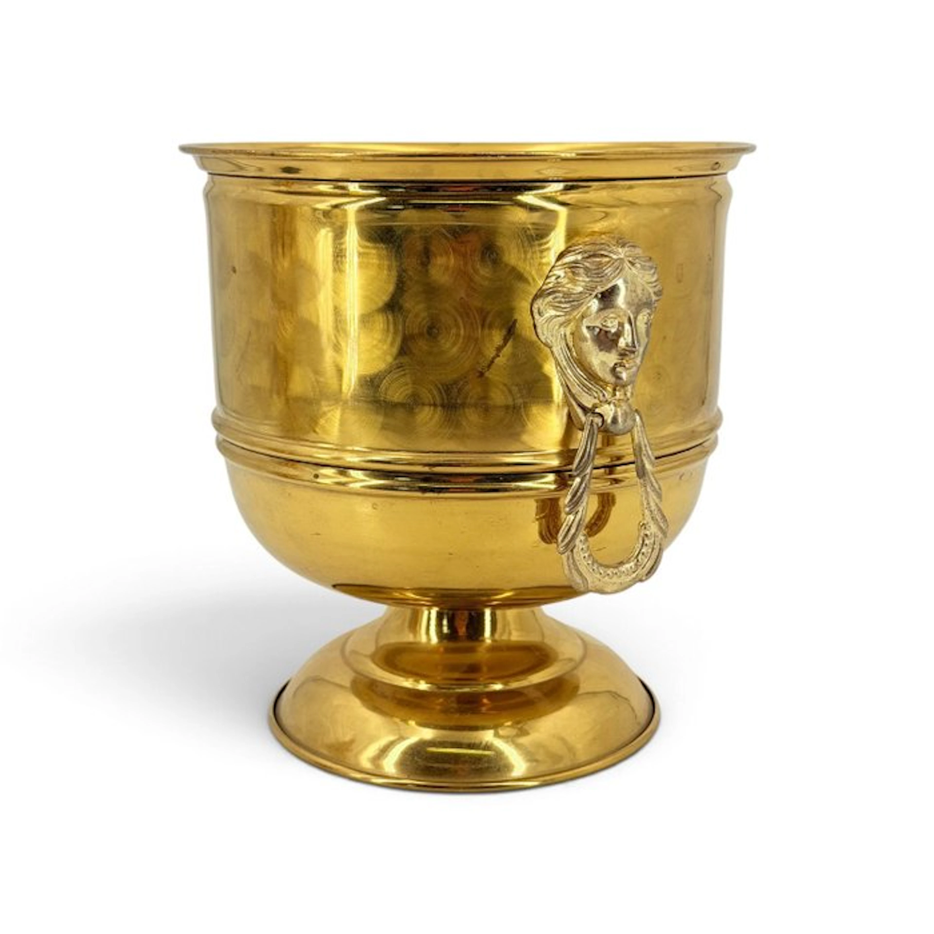 Jardinière - Gilt brass - Noble Reliefs