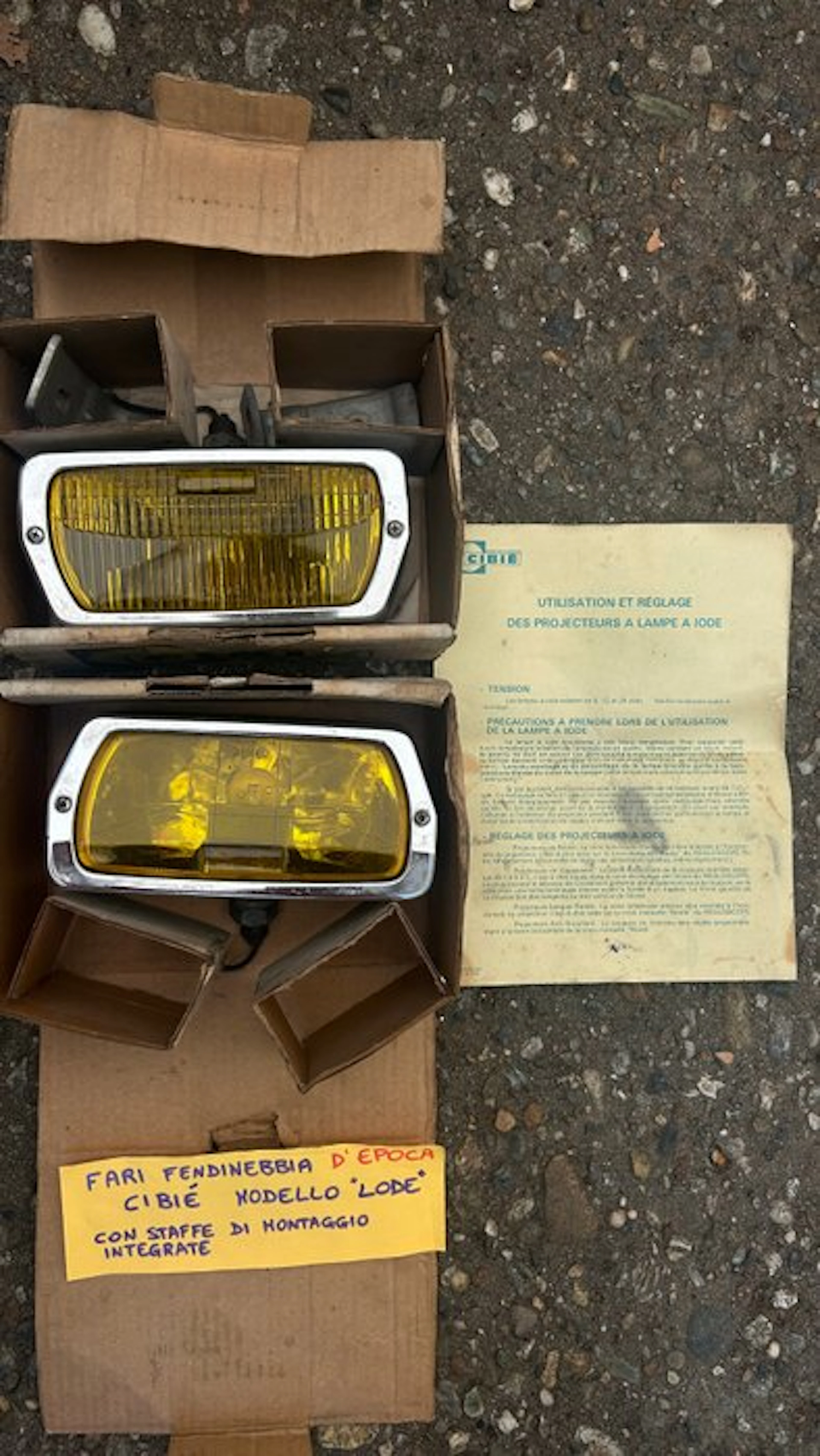 Car lamp - Cibié - Lode