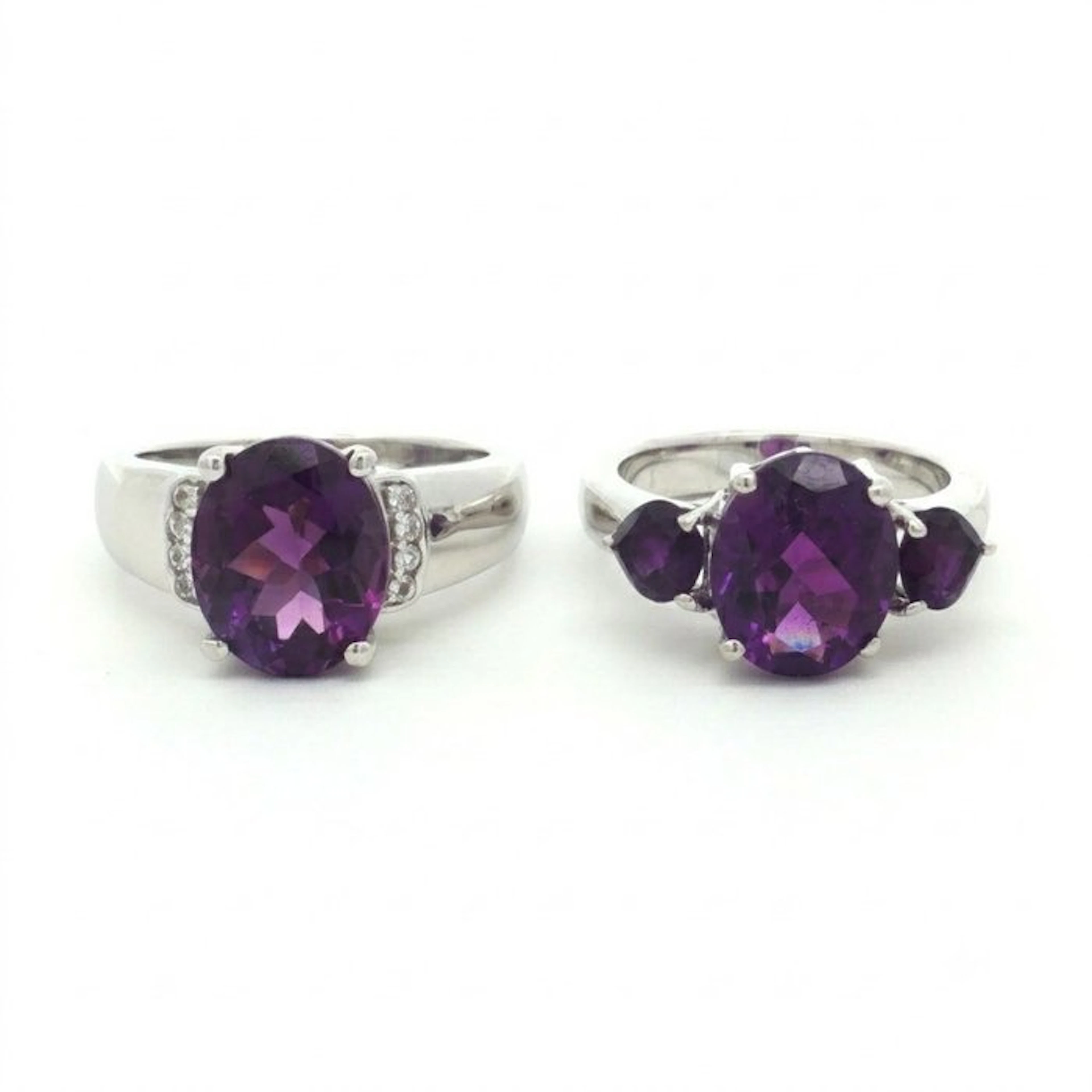 No reserve price - 2 piece jewellery set Silver - 10.05ct