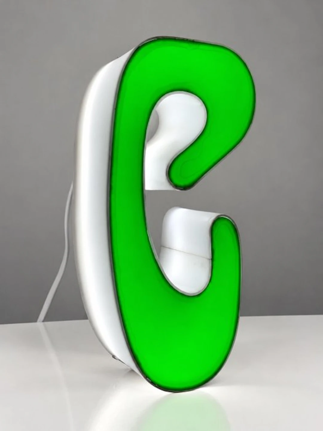 Vintage Industrial Illuminated Letter C – Italian Shop...