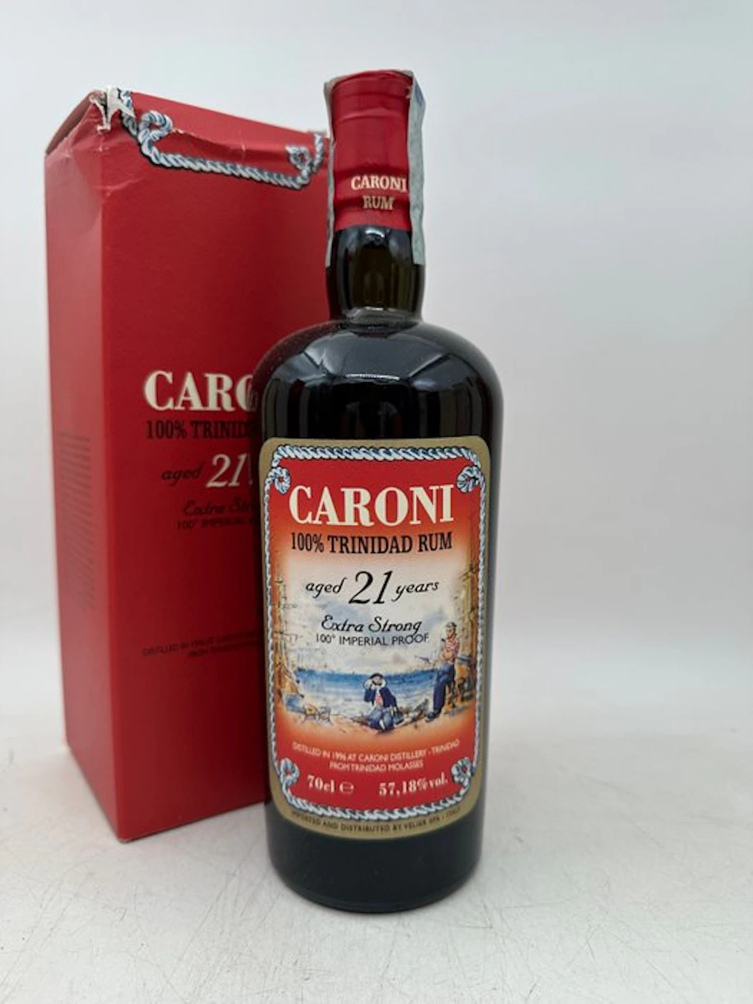 Caroni 1996 21 years old Velier - Extra Strong 100° Imperial Proof - b