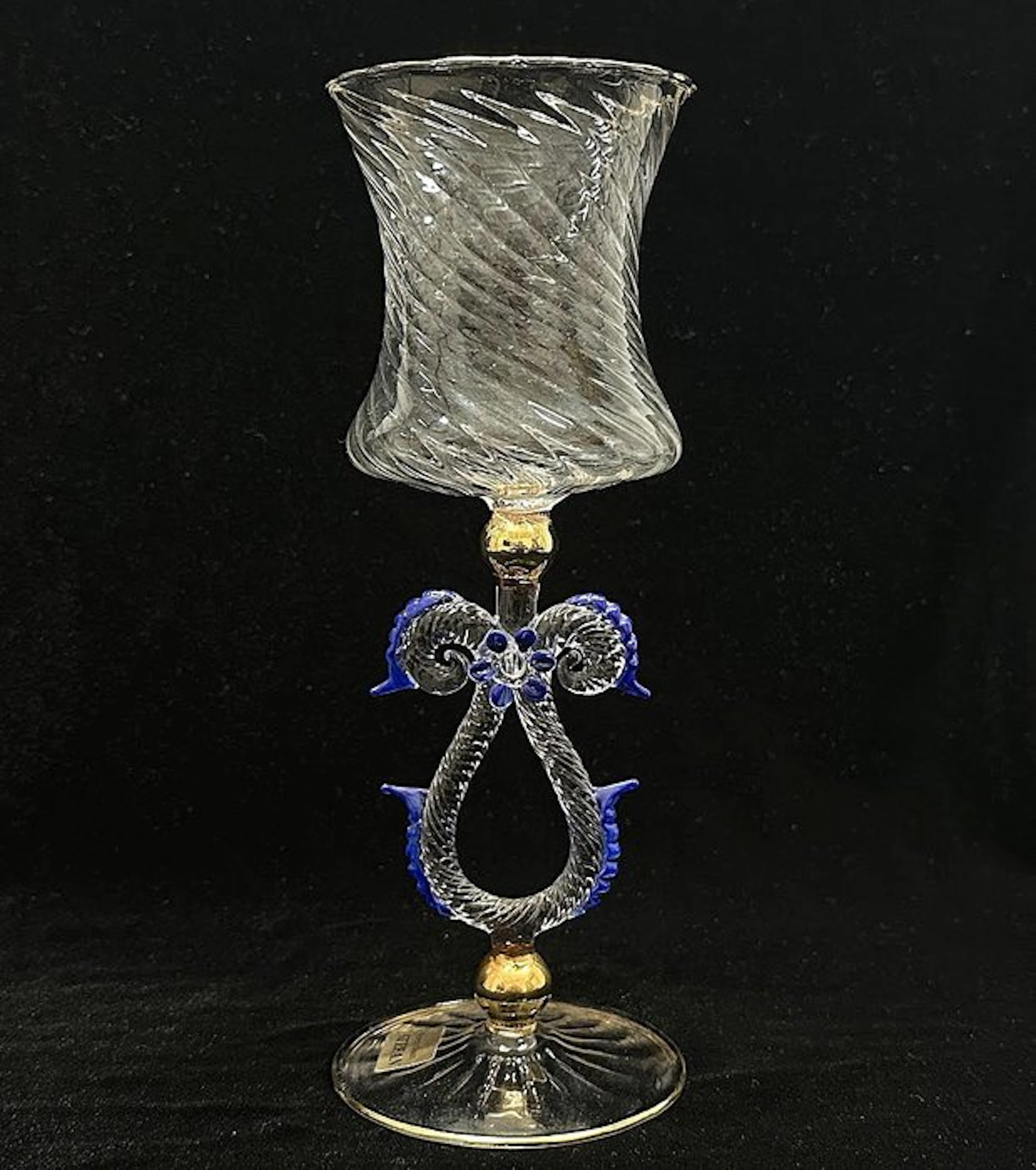 Calice "Tipetto" Murano – H 22,5 cm - Anni '80 - Stem cup - Murano