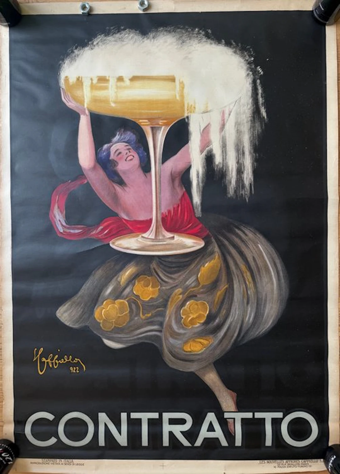 Cappiello Leonetto - Contratto