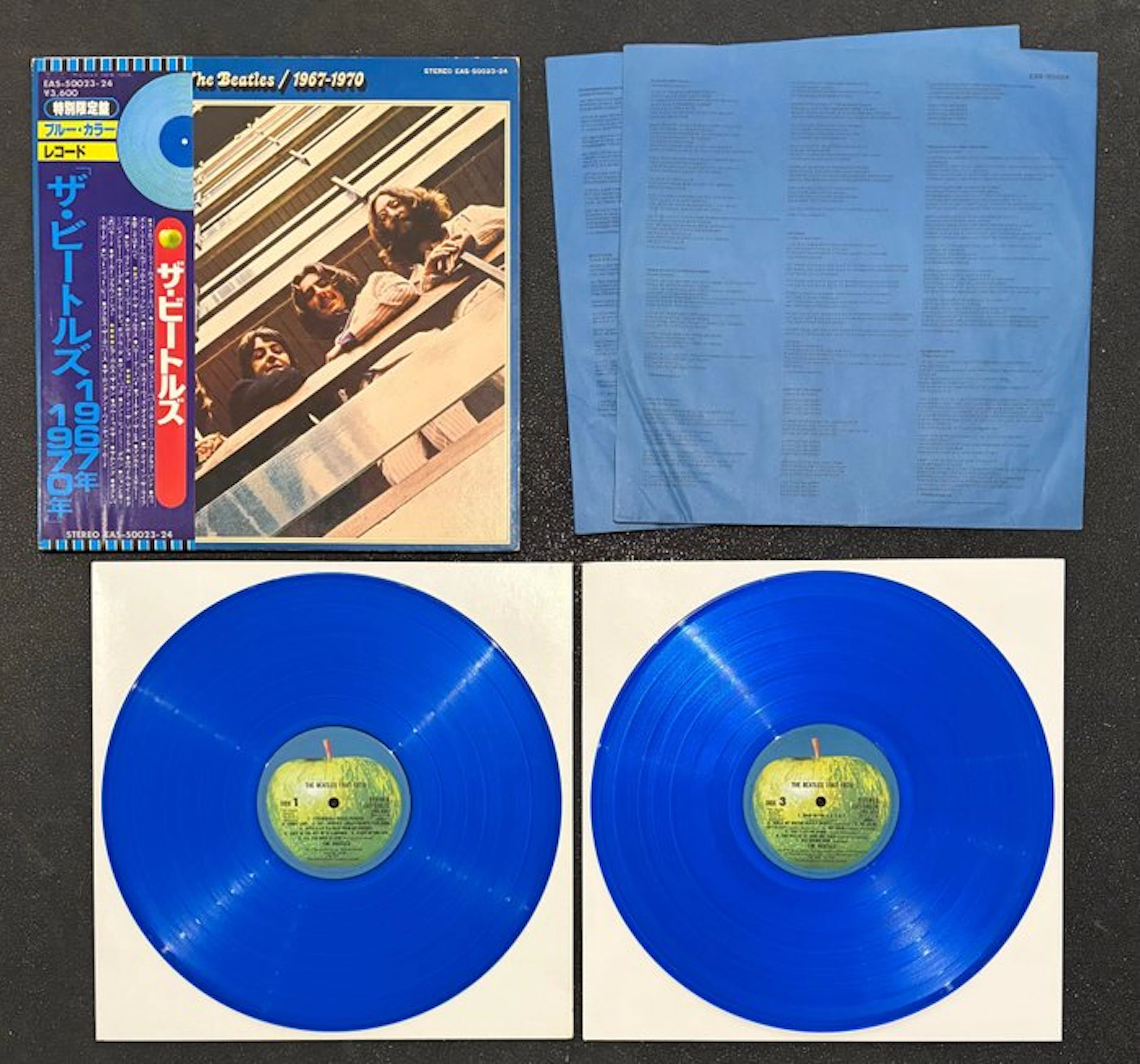 The Beatles - 1967–1970 (Japan) – LIMITED BLUE VINYL 2LP...