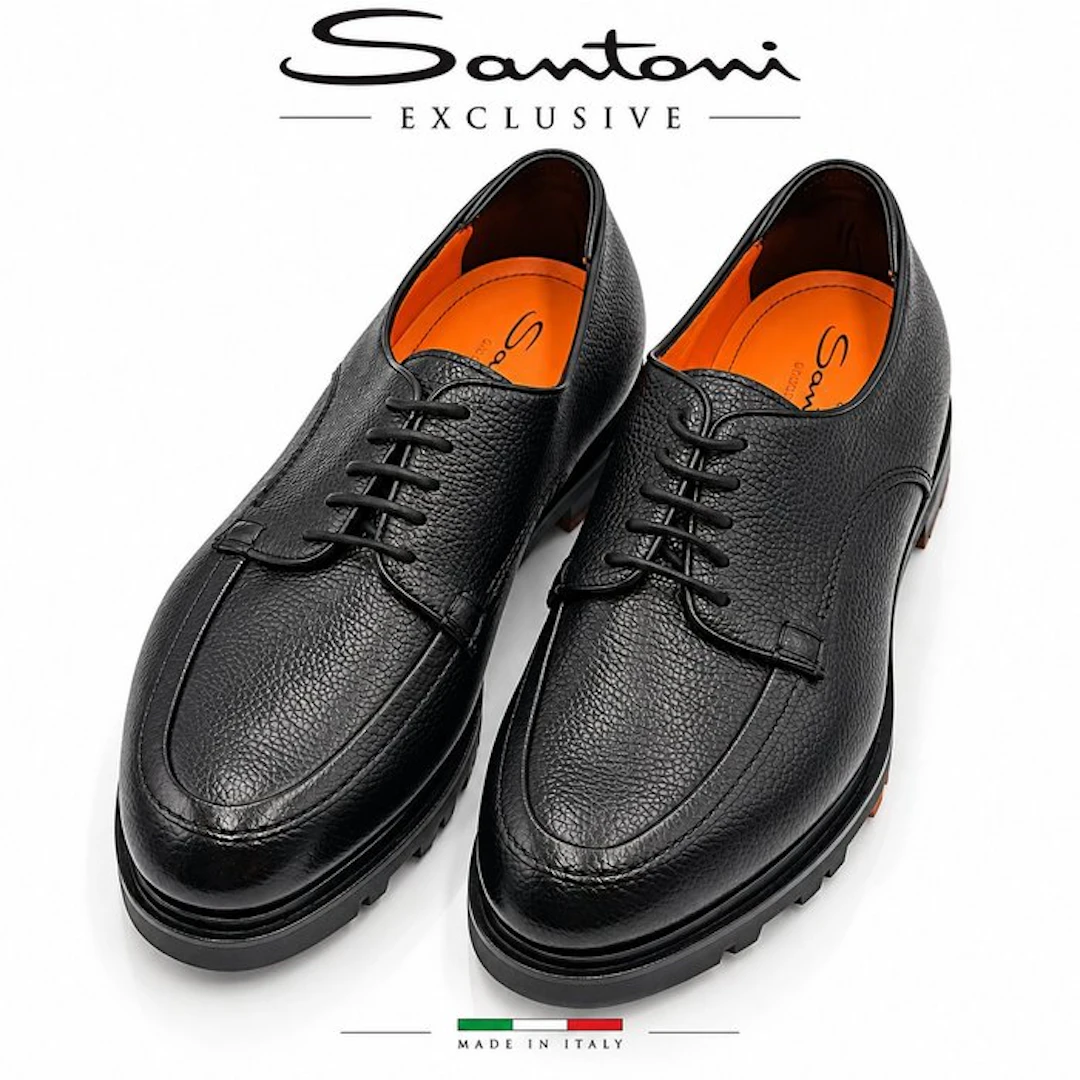 Santoni - Lace-up shoes - Size: EU 41 - New in box