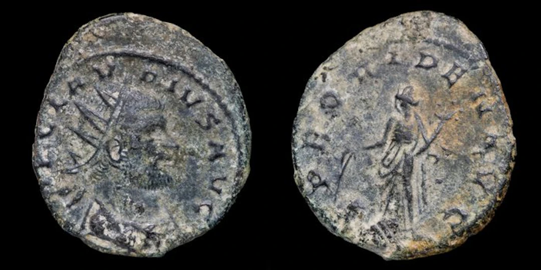 Roman Empire. Claudius II. Antoninianus PROVIDENT AVG (No reserve price)