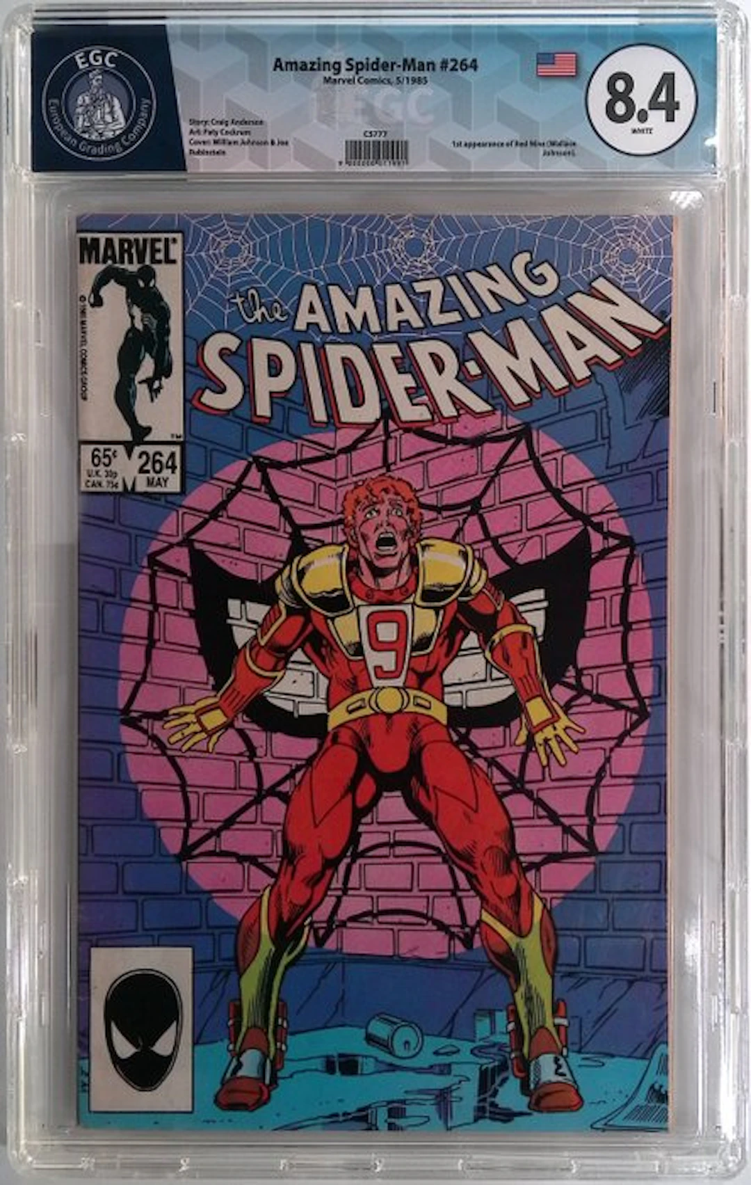 Amazing Spider-Man #264 - EGC 8.4 - 1 Graded comic - First edition - 1985