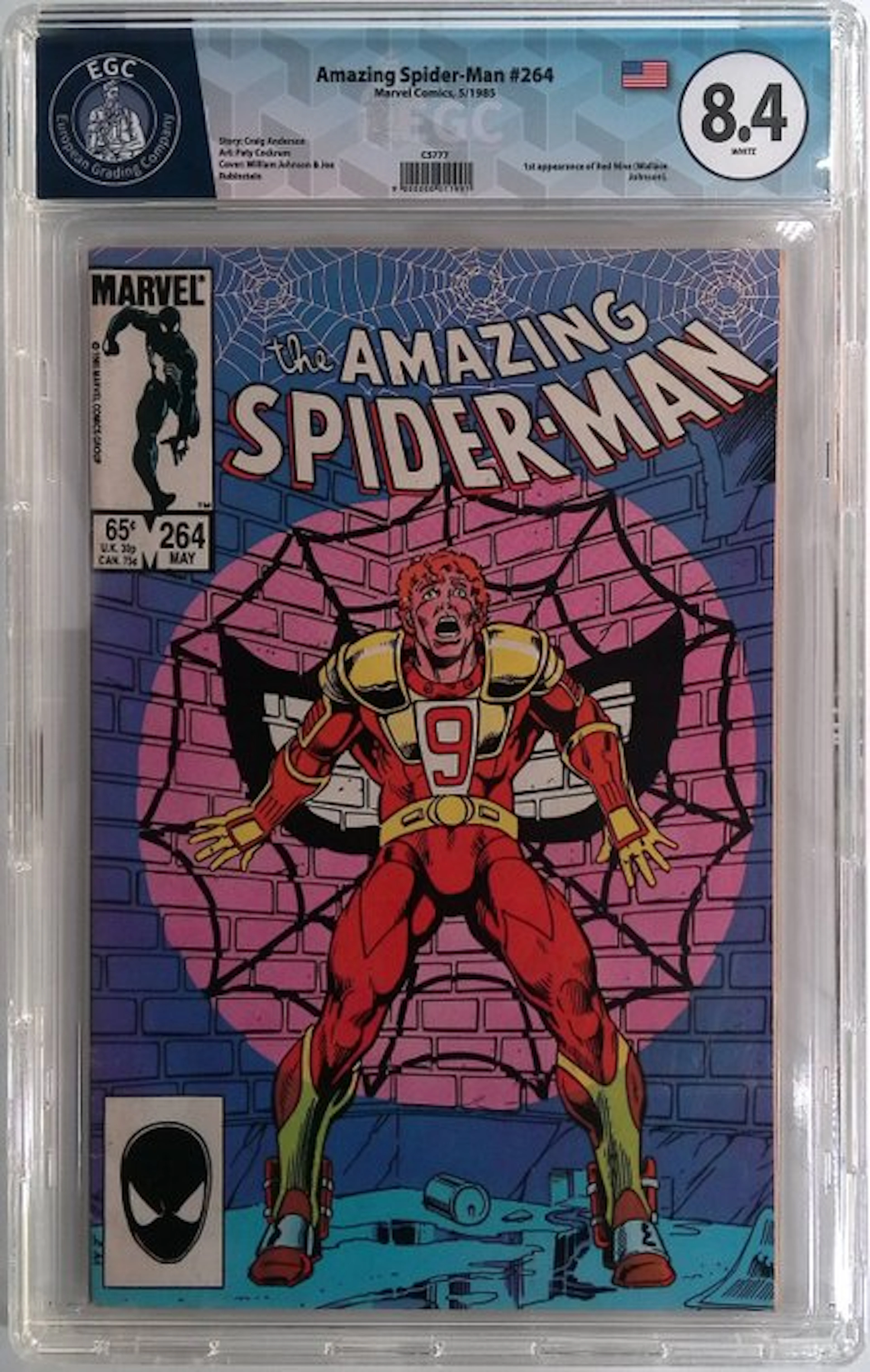 Amazing Spider-Man #264 - EGC 8.4 - 1 Graded comic - First edition - 1985