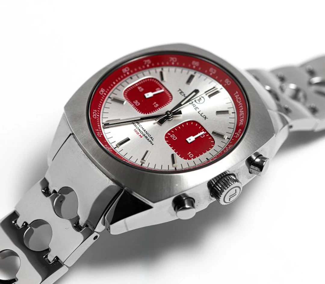 Tempore Lux - Racing One 06 Silver/Red (2023) – Manual Chronograph – Pre-owned