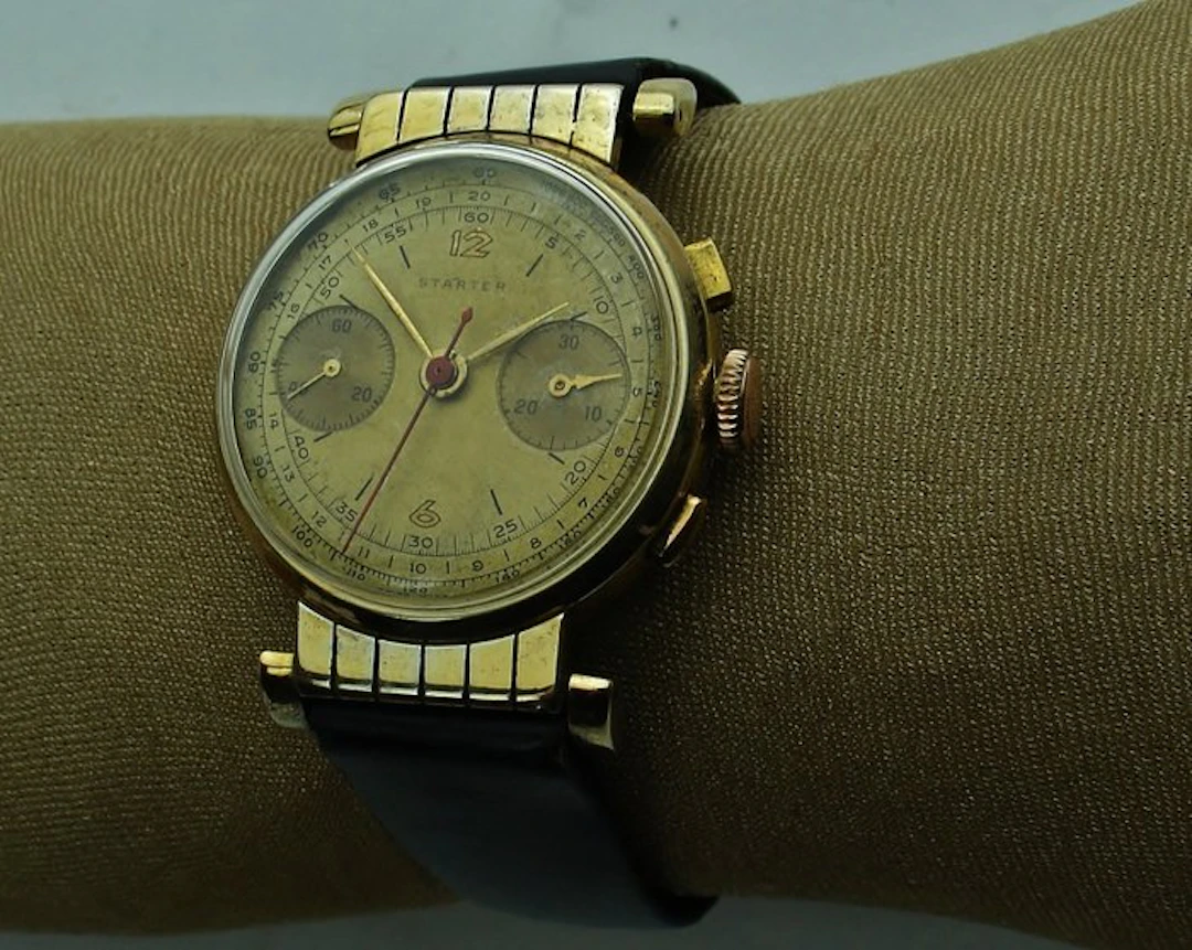 Starter - Chronograph - Moving lugs - No reserve price - Men - 1950-1959
