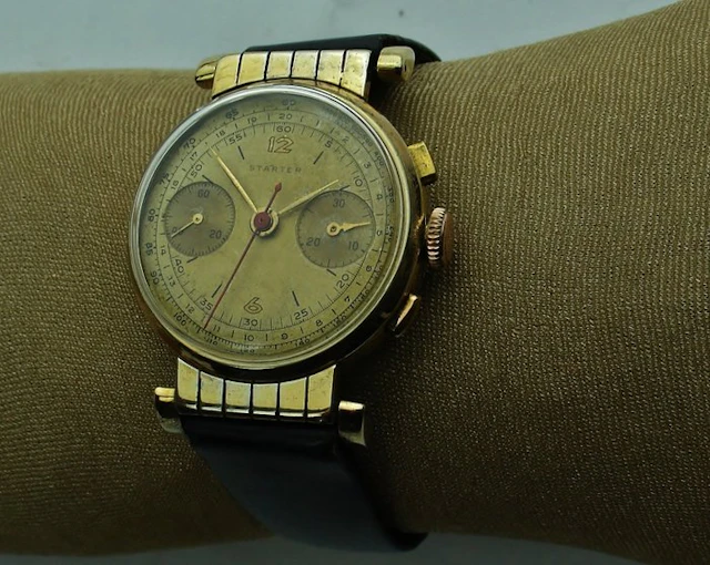Starter - Chronograph - Moving lugs - No reserve price - Men - 1950-1959
