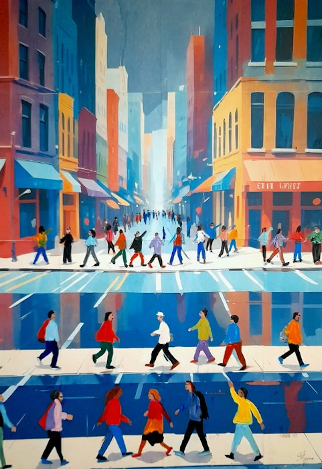Giorgio Stocco - People b86- opera unica