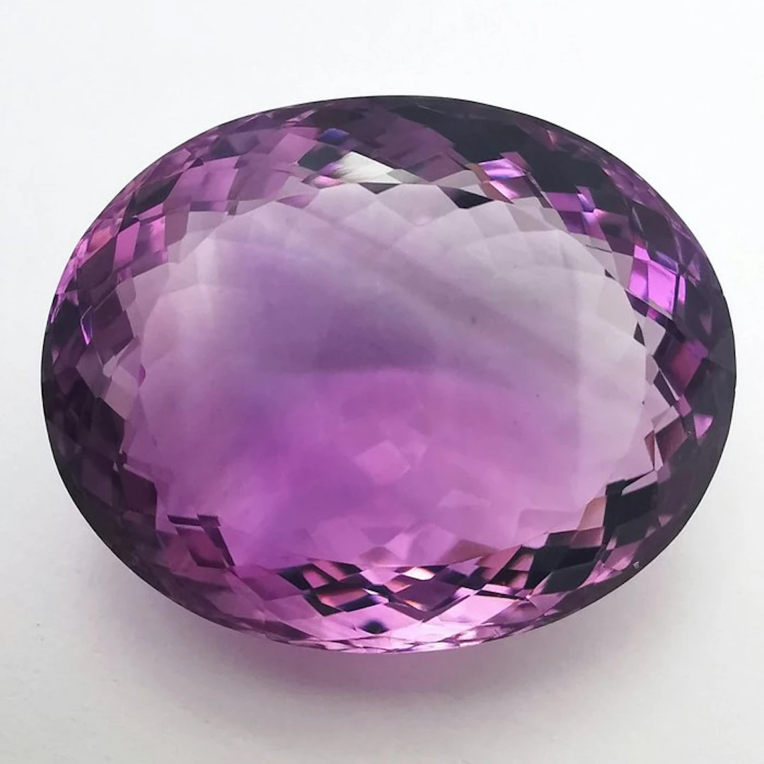 No reserve price Amethyst - 70.54 ct - Antwerp Laboratory...