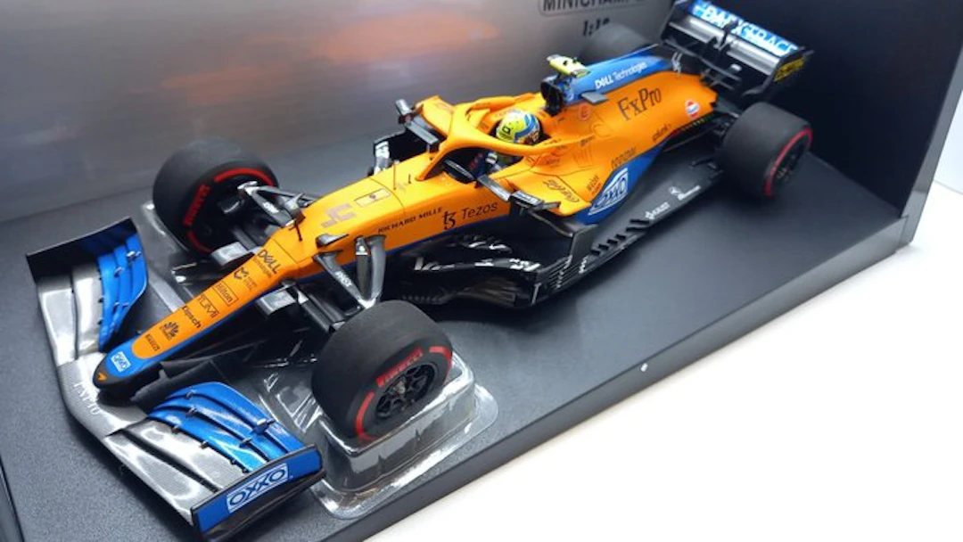 MiniChamps 1:18 - Model car - McLaren MCL35M L. Norris - (Cod.L10)