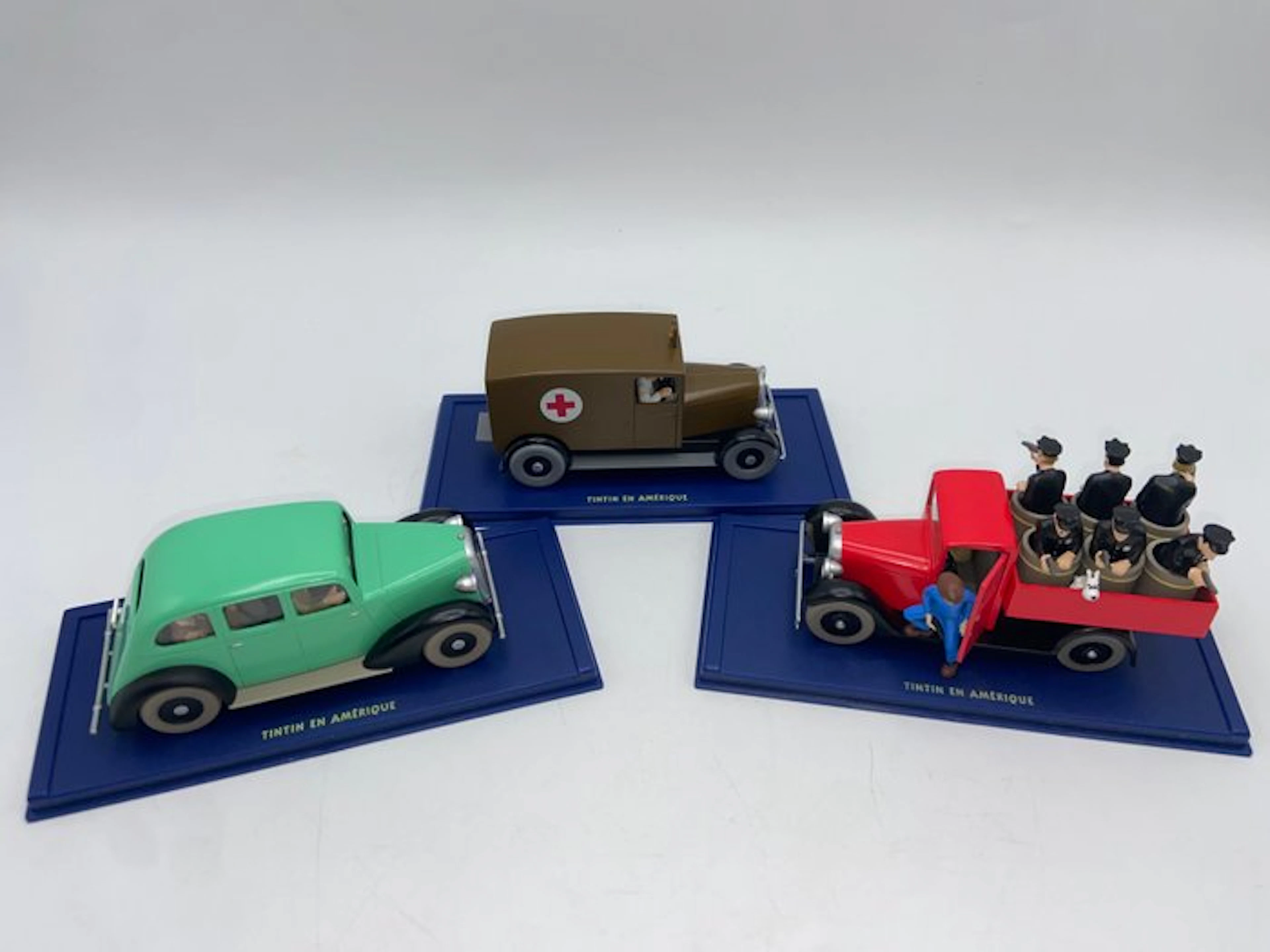 Atlas 1:43 - Model car (3) - Tintin – 'Tintin in America' – The gangsters' car