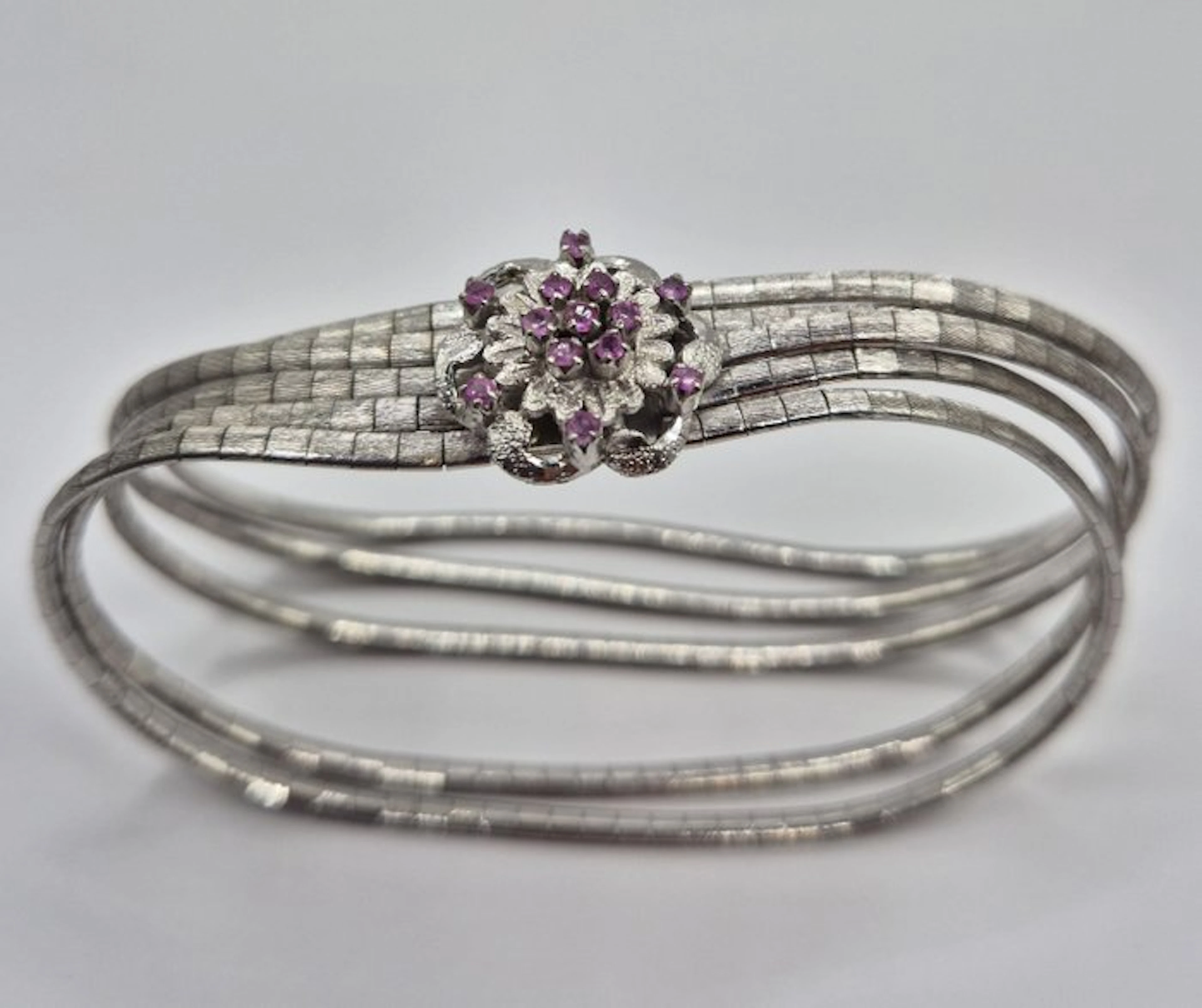 Bracelet - 18 kt. White gold