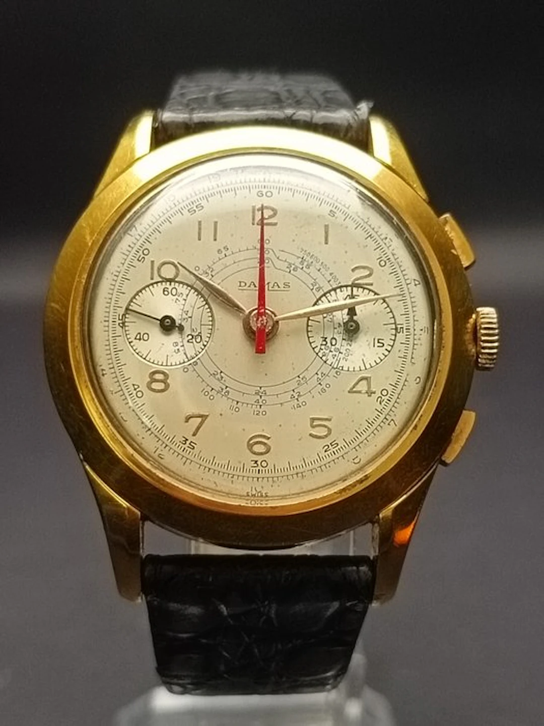 Damas - Venus 188 Chronograph Oversize - No reserve price...