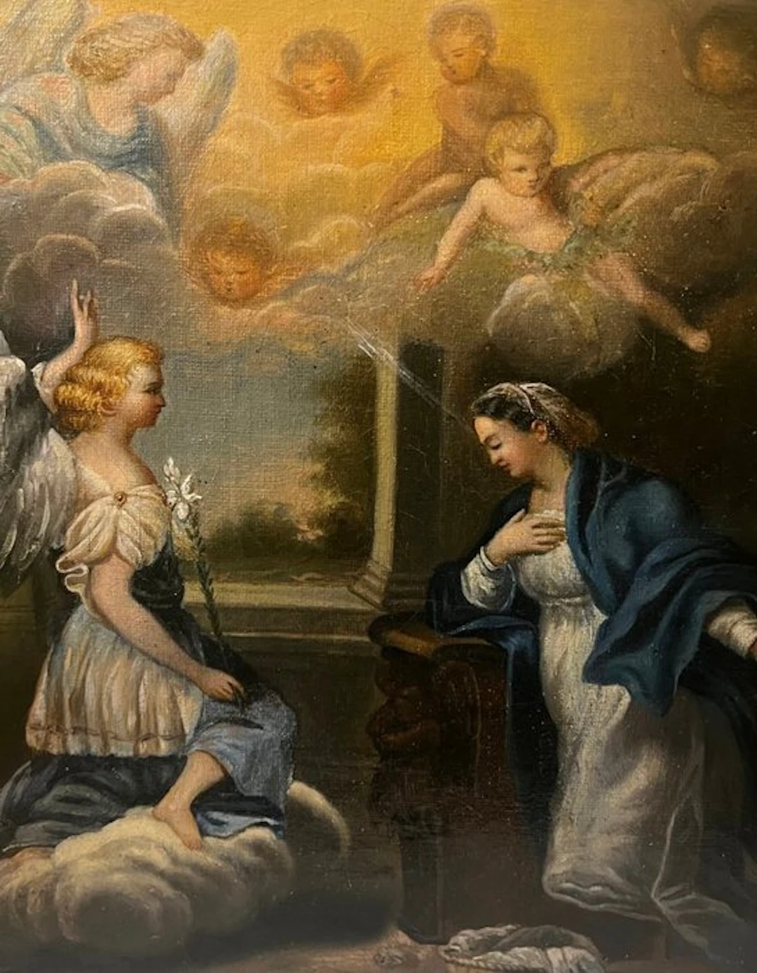 European school (XVIII) - L'Annonciation