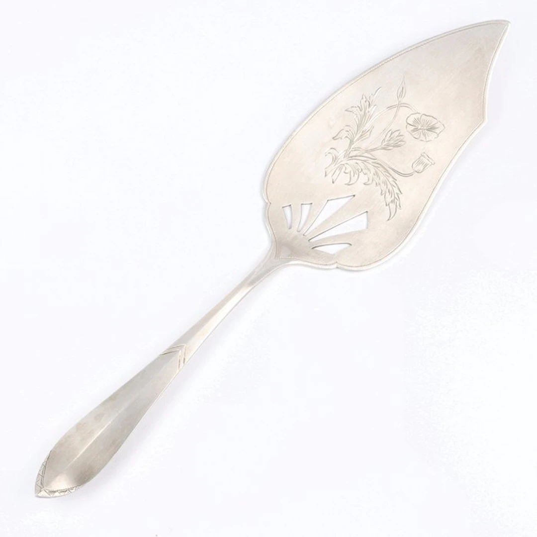 Willem Kraak - Heerenveen, 1925 - Cake server - .833 silver - 1920-1930