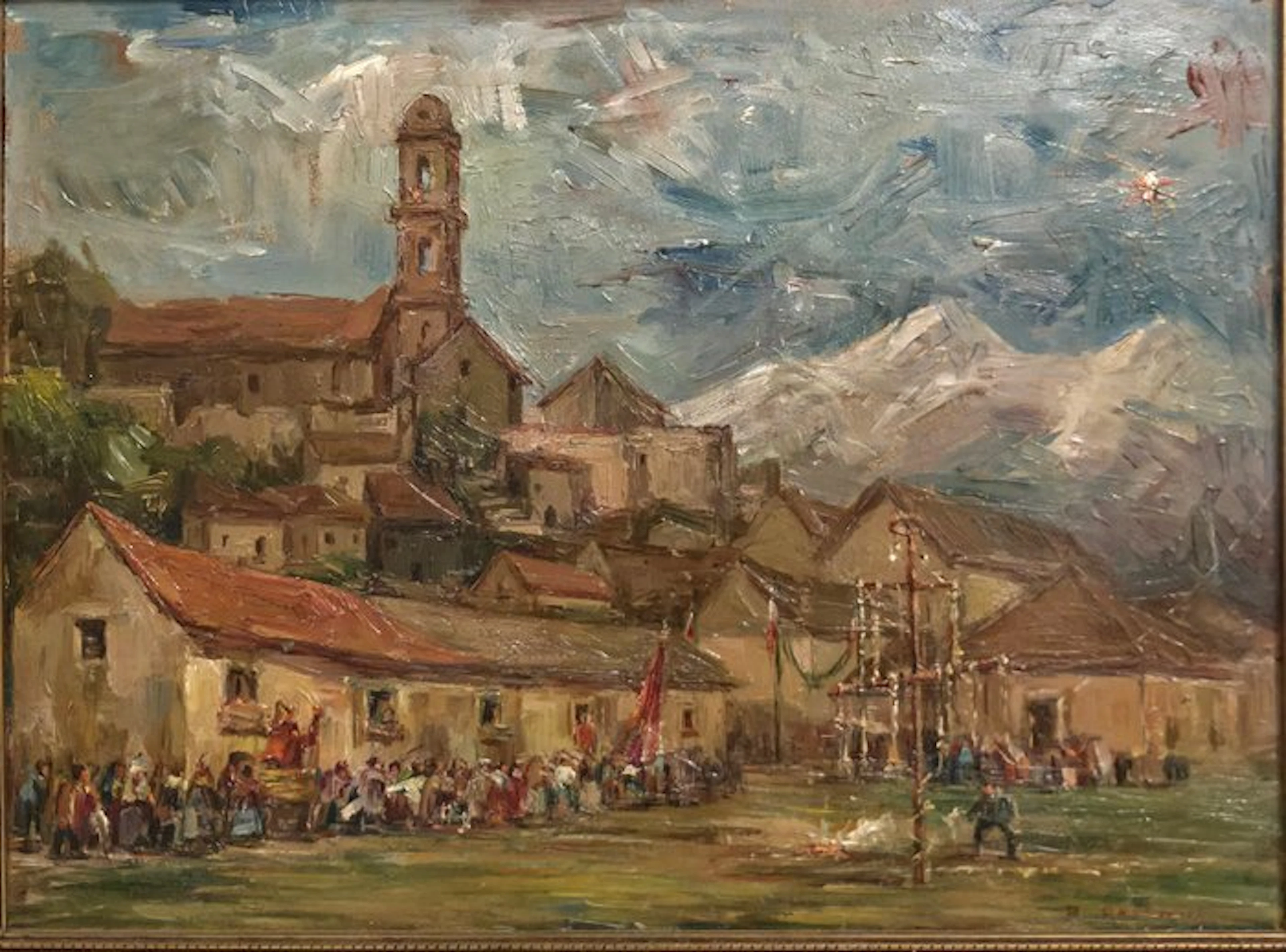 Domenico De Vanna (1896-1980) - Processione