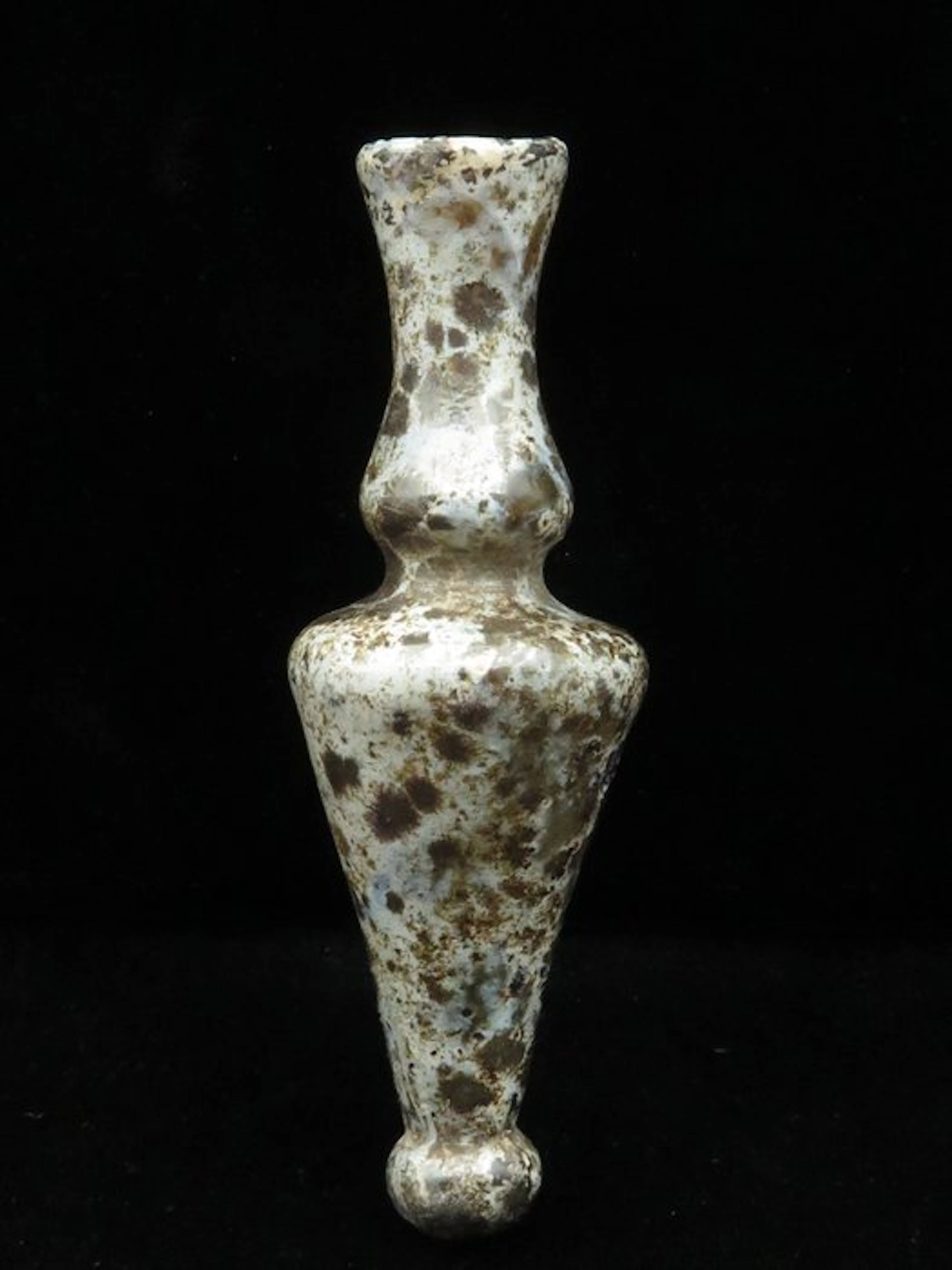 Late Roman/Early Byzantine Glass Perfume/Ointment Bottle...