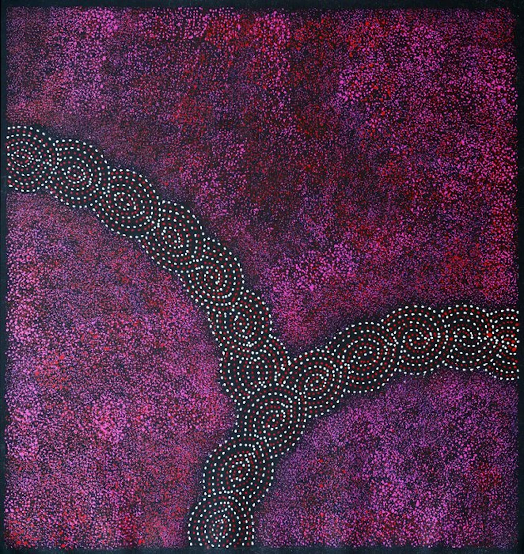 Gracie Morton Pwerle - Bush plum, white seed