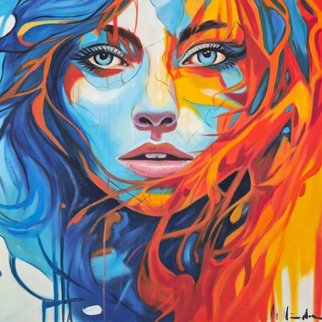 DR HIDE - (100% handpainted !) Earth Beauty
