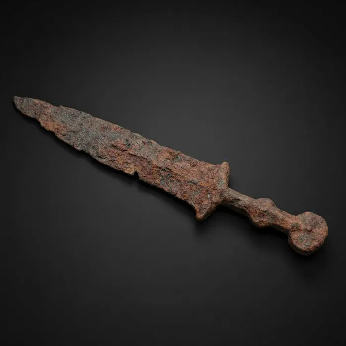 Ancient Roman Iron dagger ‘Pugio’ Type Period I with digital X-ray ...