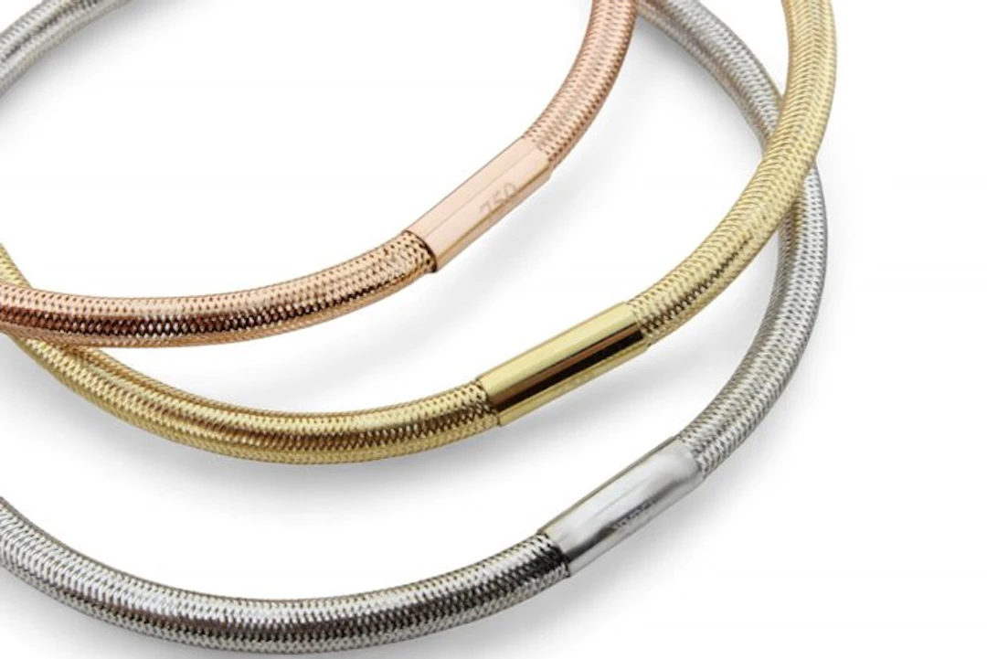 Bracelet - 18 kt. Yellow gold, White gold, Rose gold