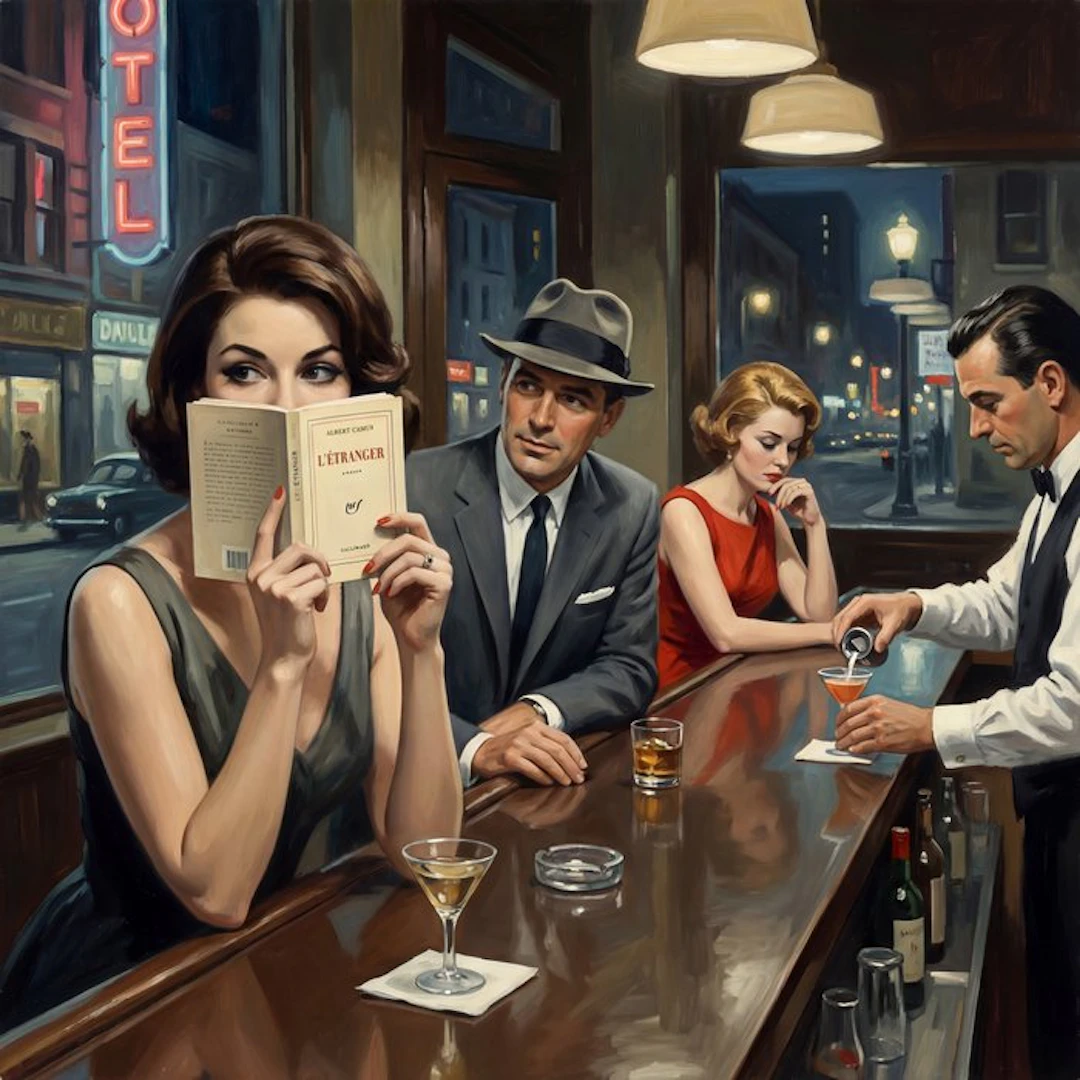 Le Yack - Everyone Is Looking Somewhere Else - Hand signed
