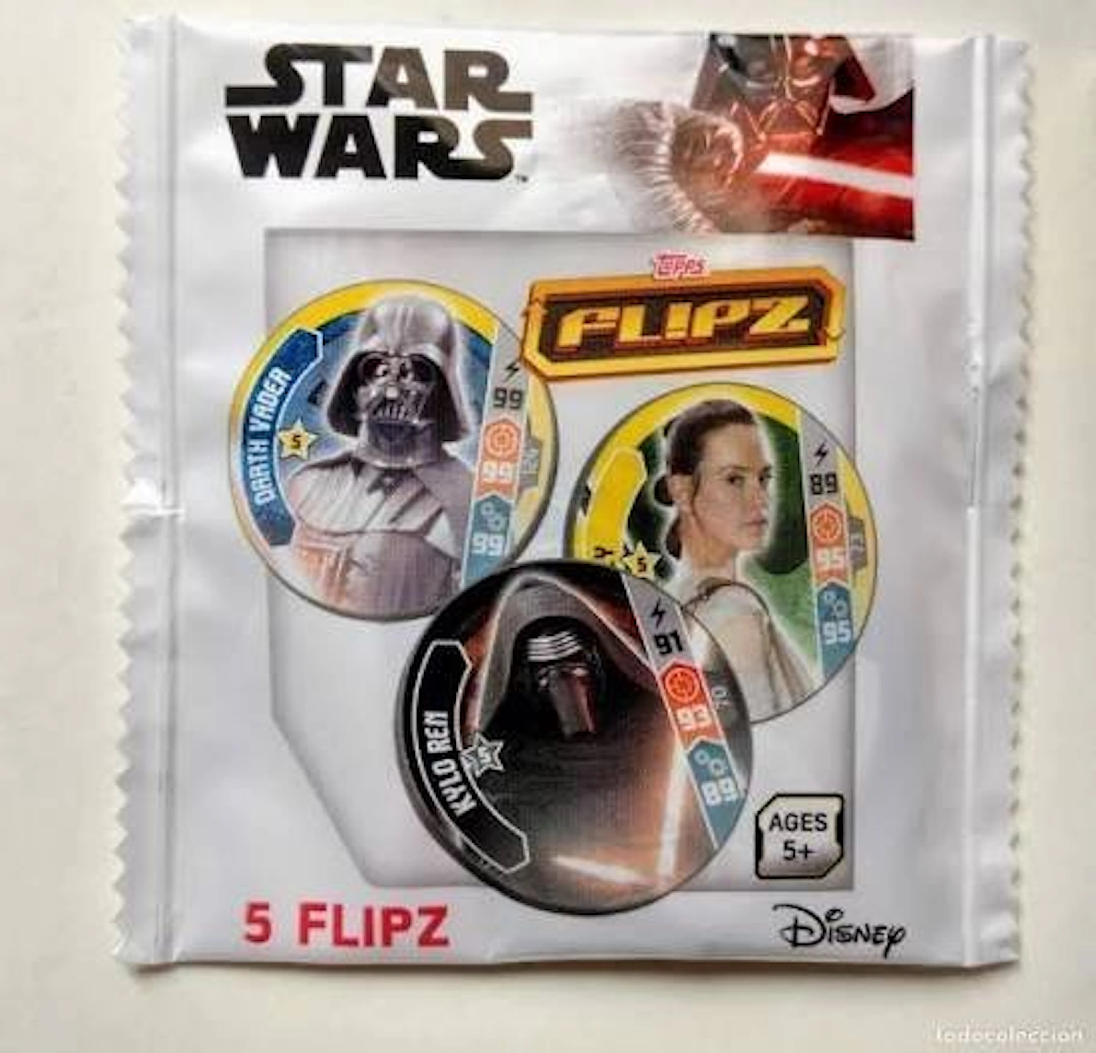 Topps - 200 Booster pack - Star Wars - Star wars flipz...