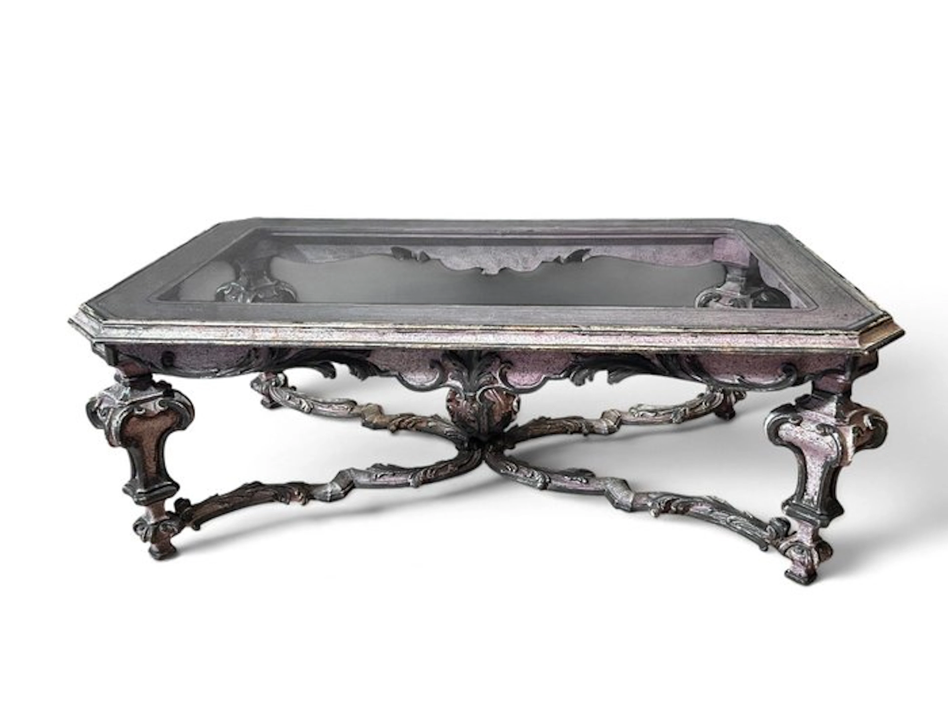 Centre table - Wood, Crystal