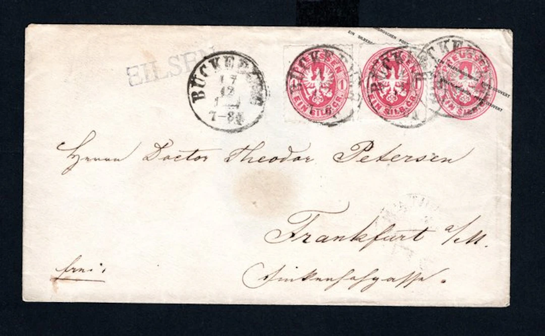 Prussia 1863 - From "Bückeburg-17.12"