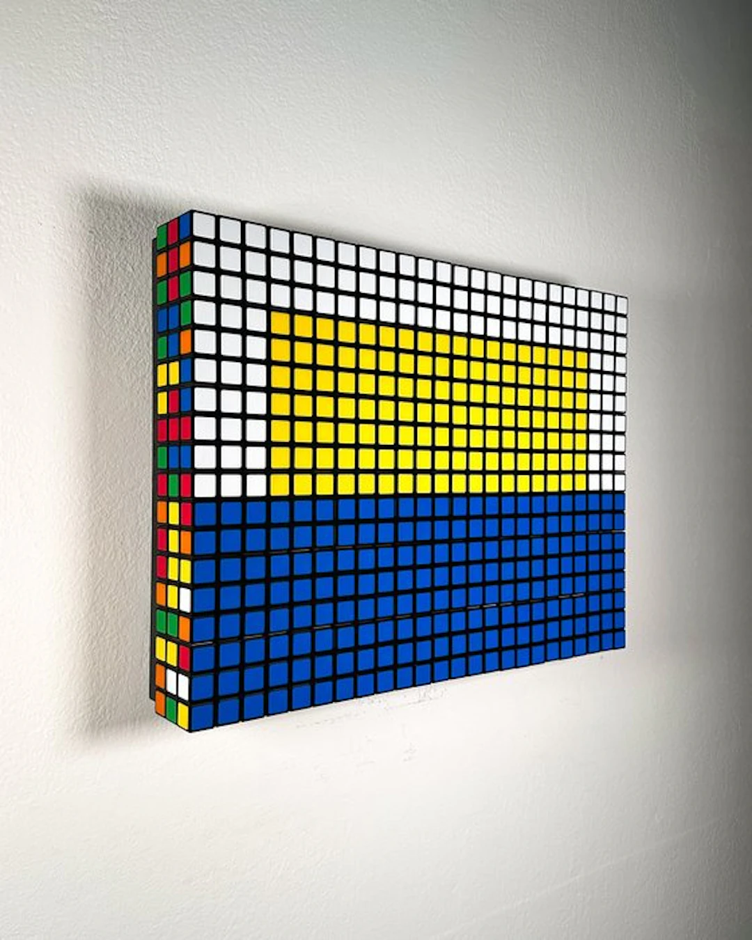Giovanni Contardi - Rubik's Cube Mosaic - 'ALBA'