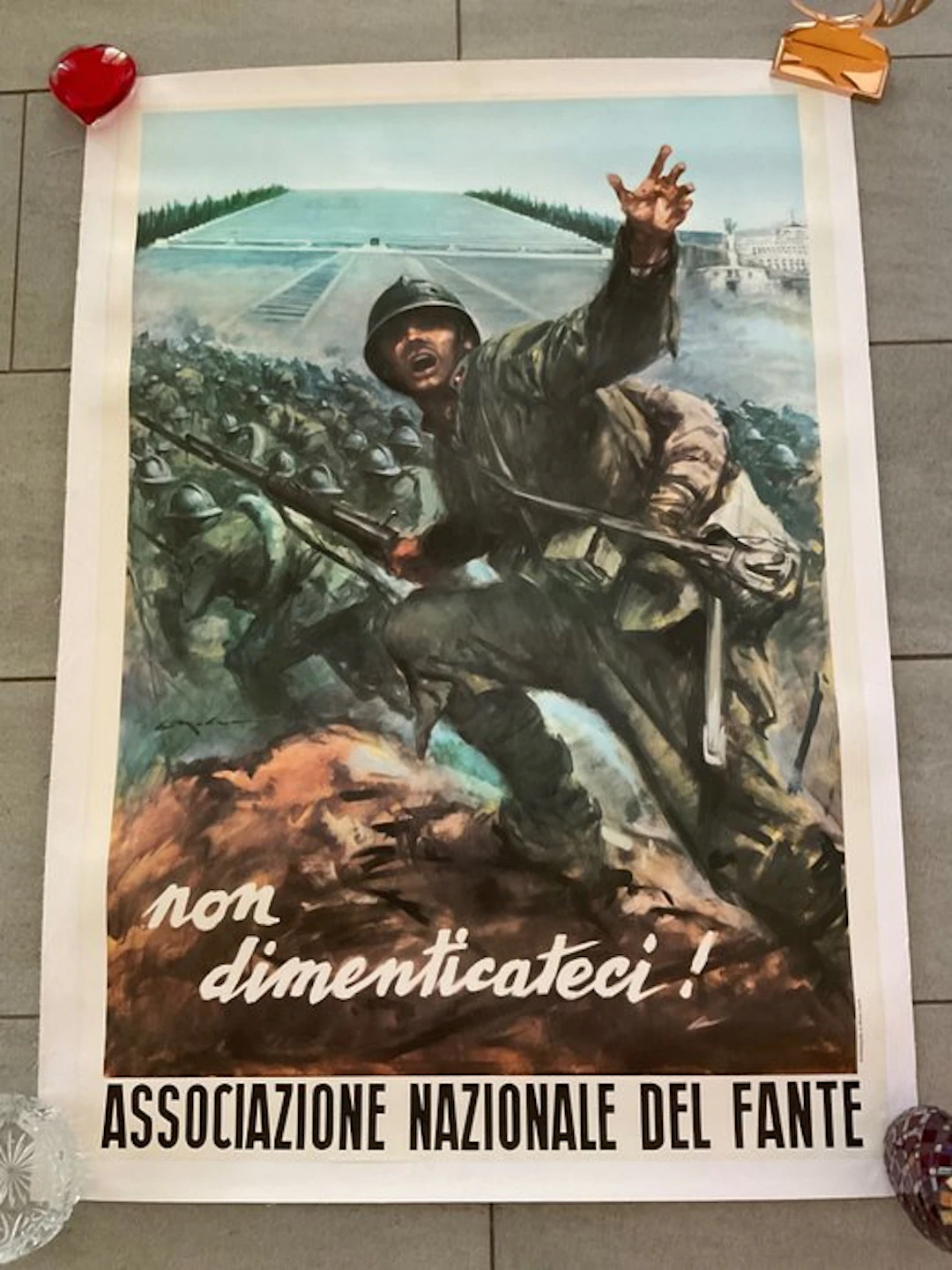Molino Walter detto J.S Symes - Associazione italiana del Fante - 1950s