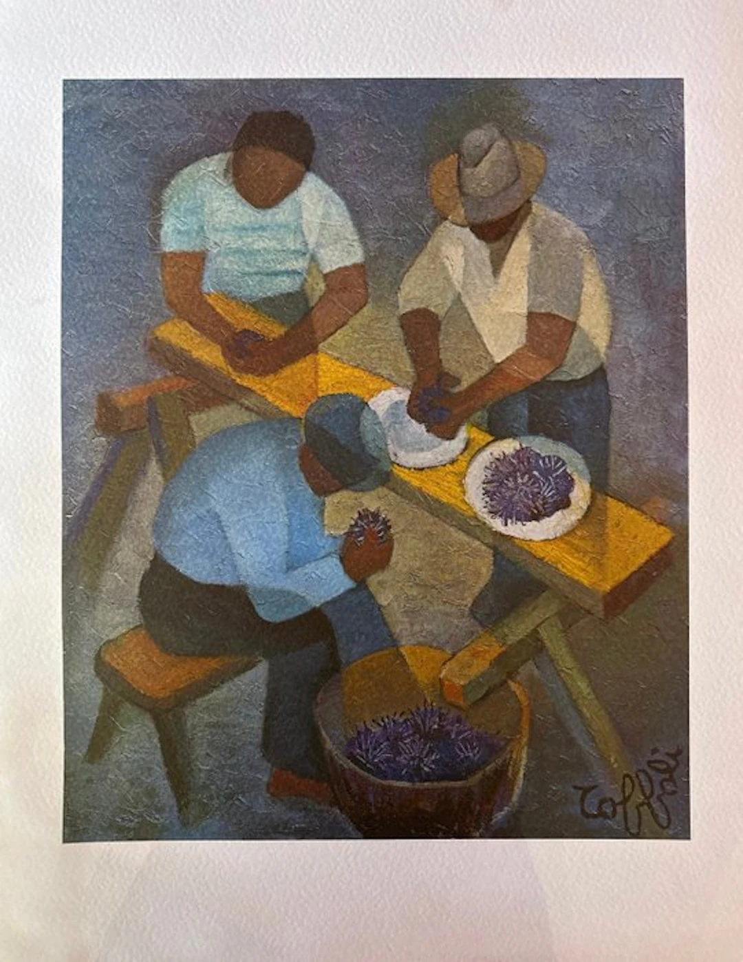 Louis Toffoli (1907-1999) - Les nettoyeurs de boucles