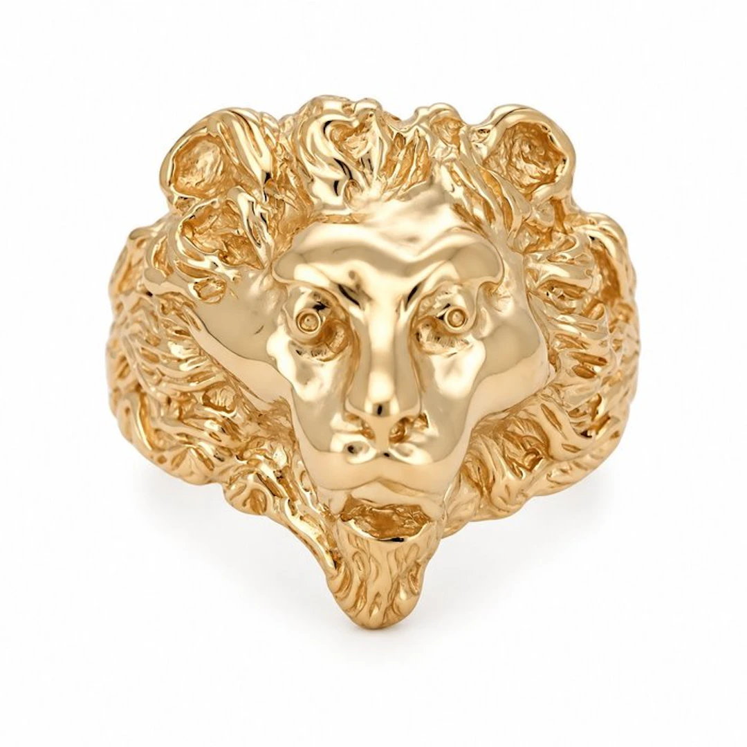 Ring - 18 kt. Yellow gold - Made in Italy - Handmade