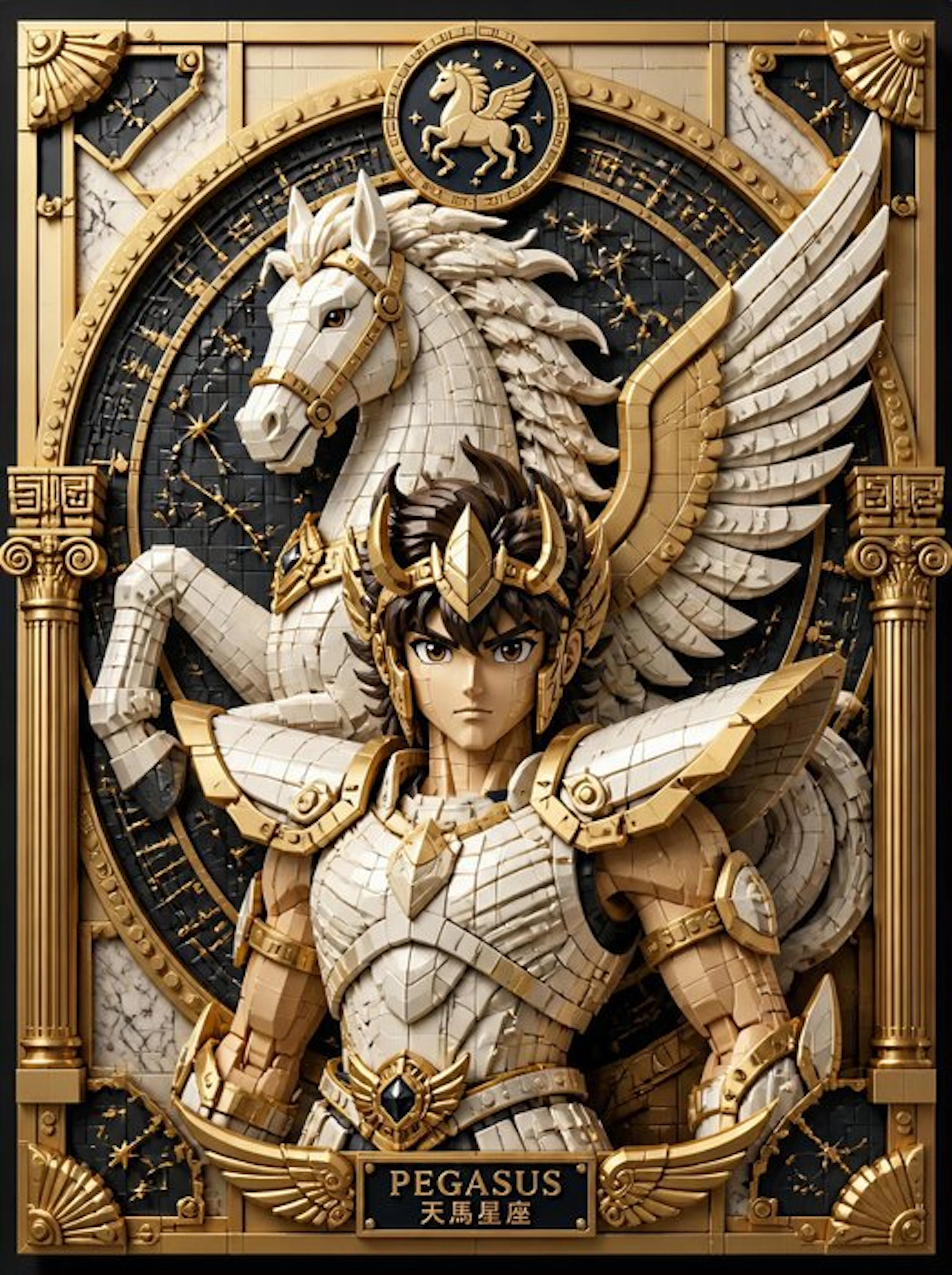 Maison D'art - Pegasus Seiya — Golden Constellation | Art Tribute