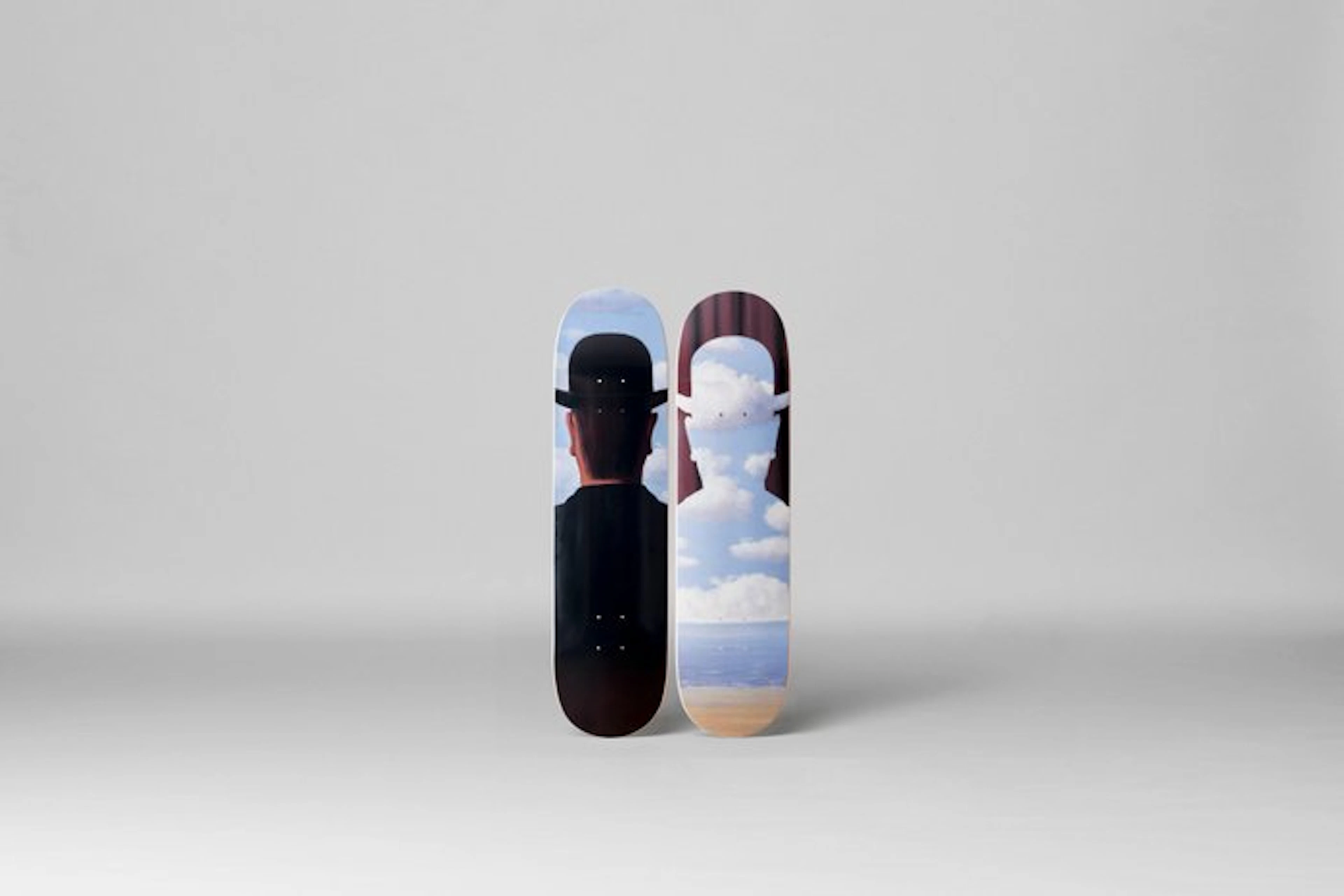 René Magritte (after) x the Skateroom - Décalcomanie