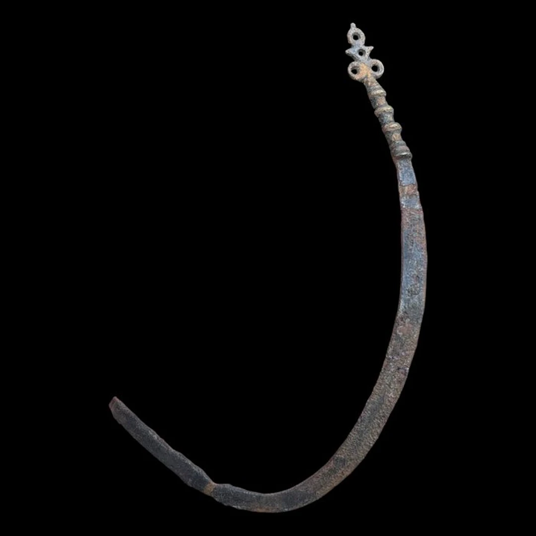 Medieval Bronze Very rare temple ring (sleep ring) - Very...