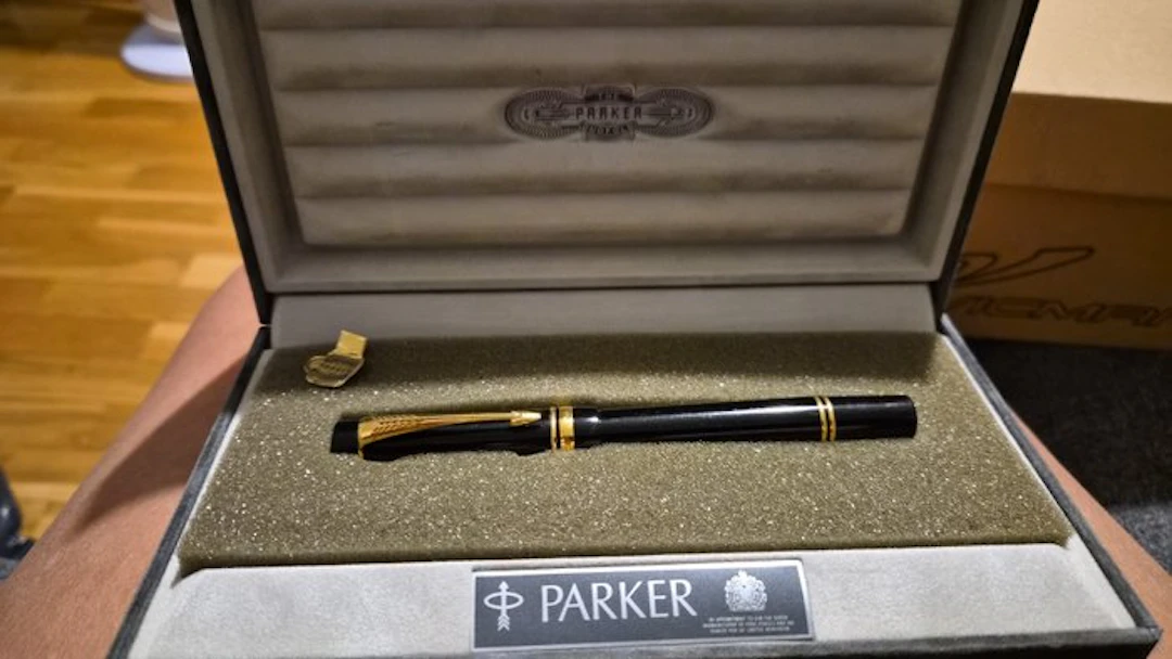 Parker - Duofold Centennial - Calligraphy pen
