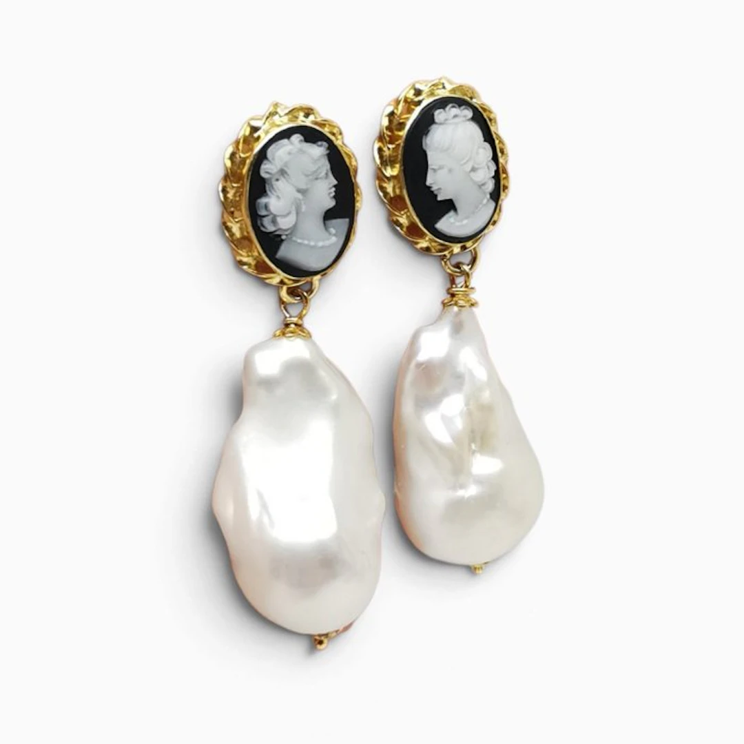 Pearl - Sterling Silver 925 - Earrings - Edison pearls
