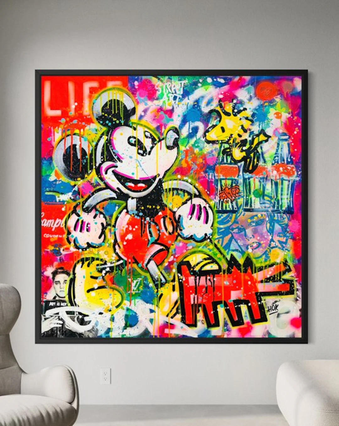 HÖK (1984) - A Normal Day Of Mickey Mouse - Square Extra Large XXXL