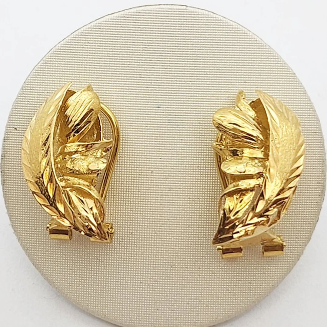 Earrings - 18 kt. Yellow gold