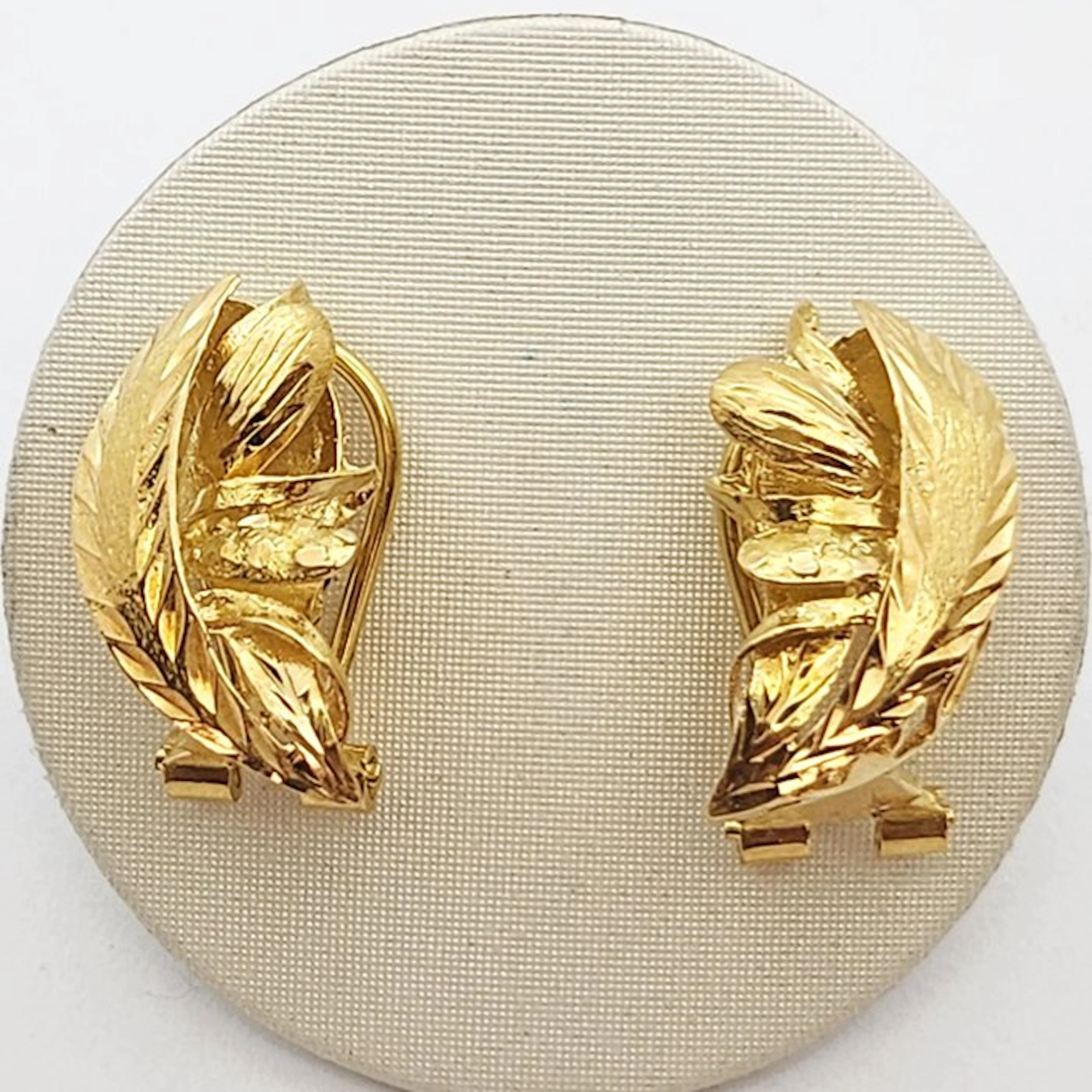 Earrings - 18 kt. Yellow gold