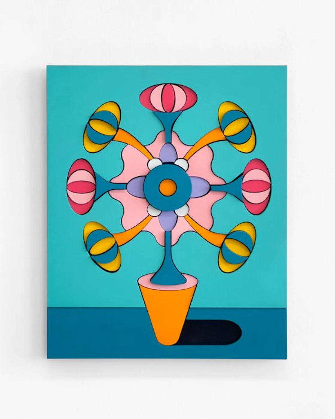 Johan Moorman - Geometric Flower (I)