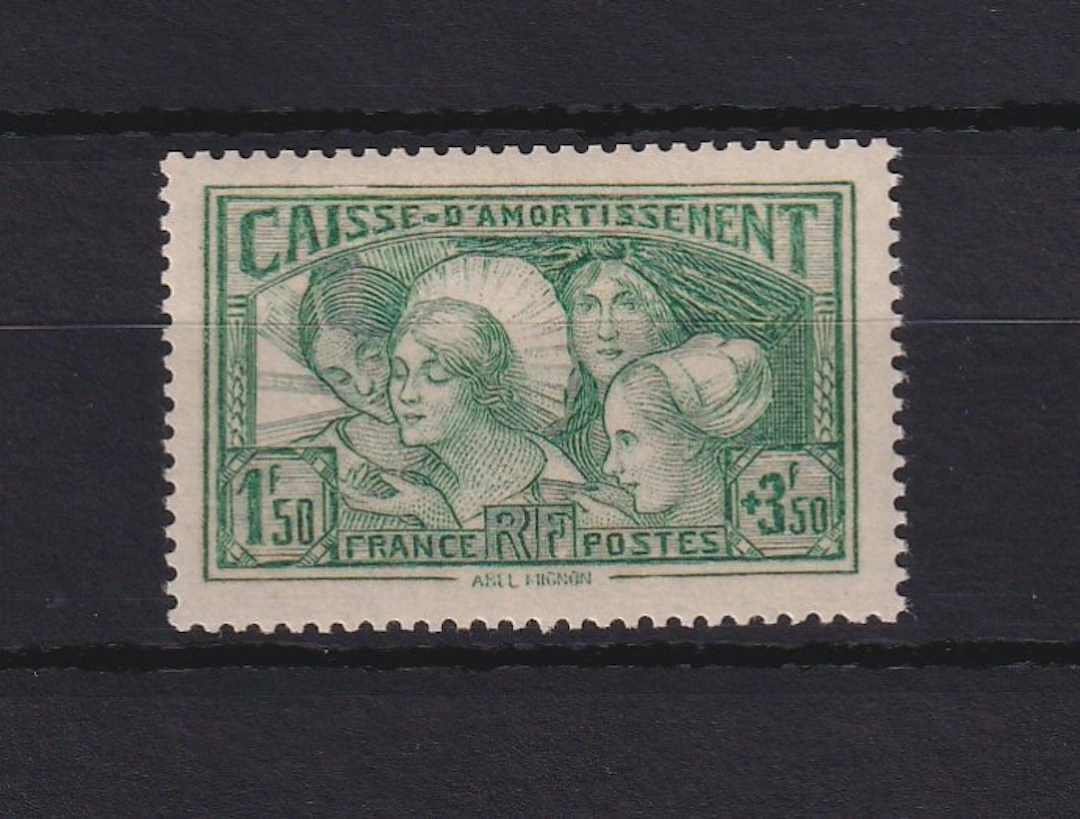 France 1931 - neuf sans charniere, les coiffes de provinces - Yvert n°269